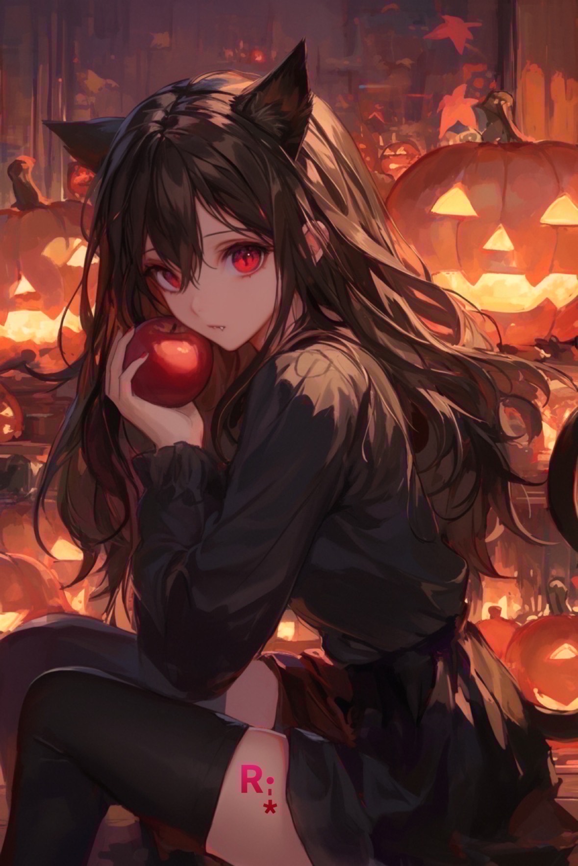 (りんごが)ねてる🍎‪ 𓈒𓏸