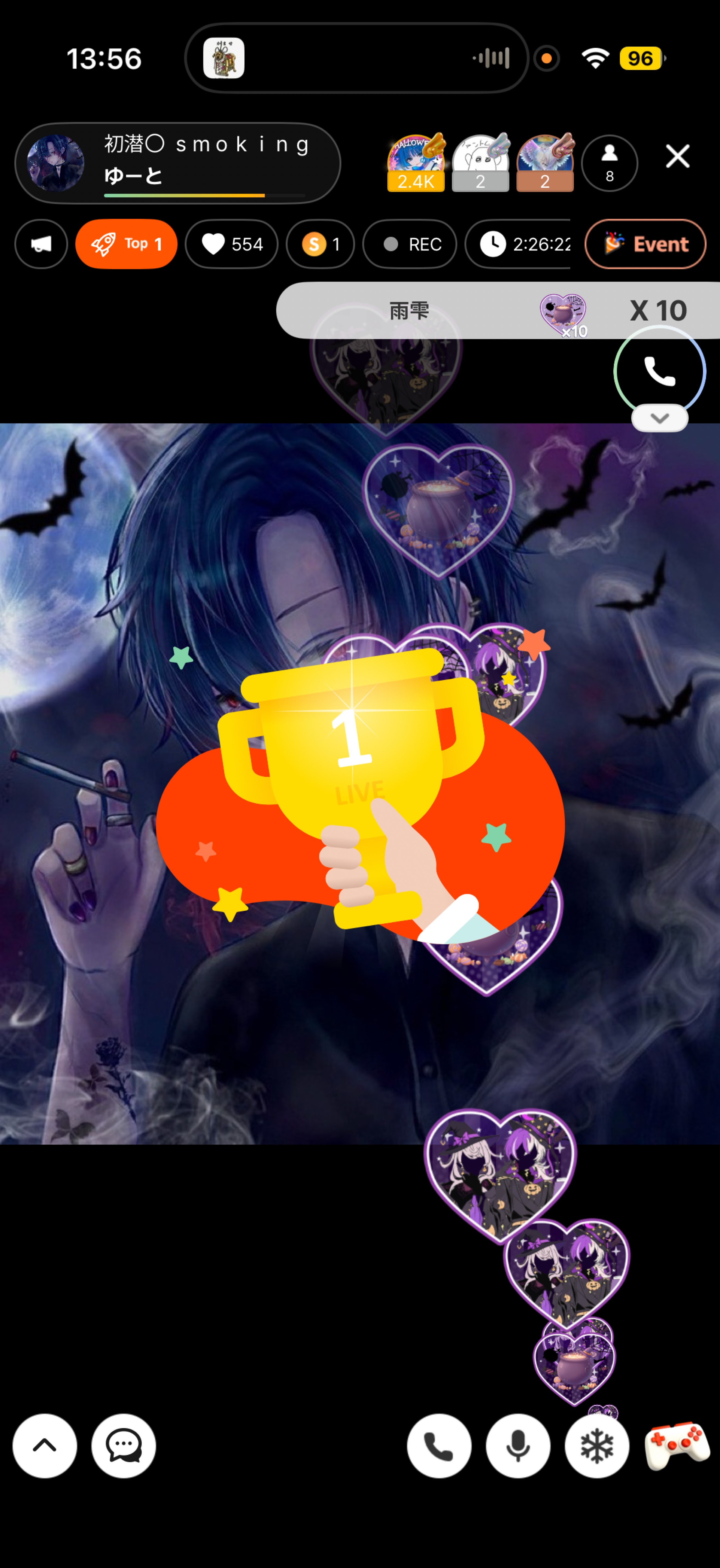 初潜〇 smoking