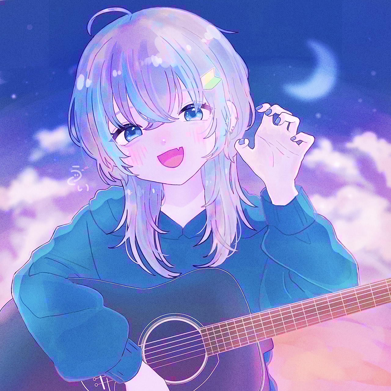 初潜◎¦下手なギターで弾語