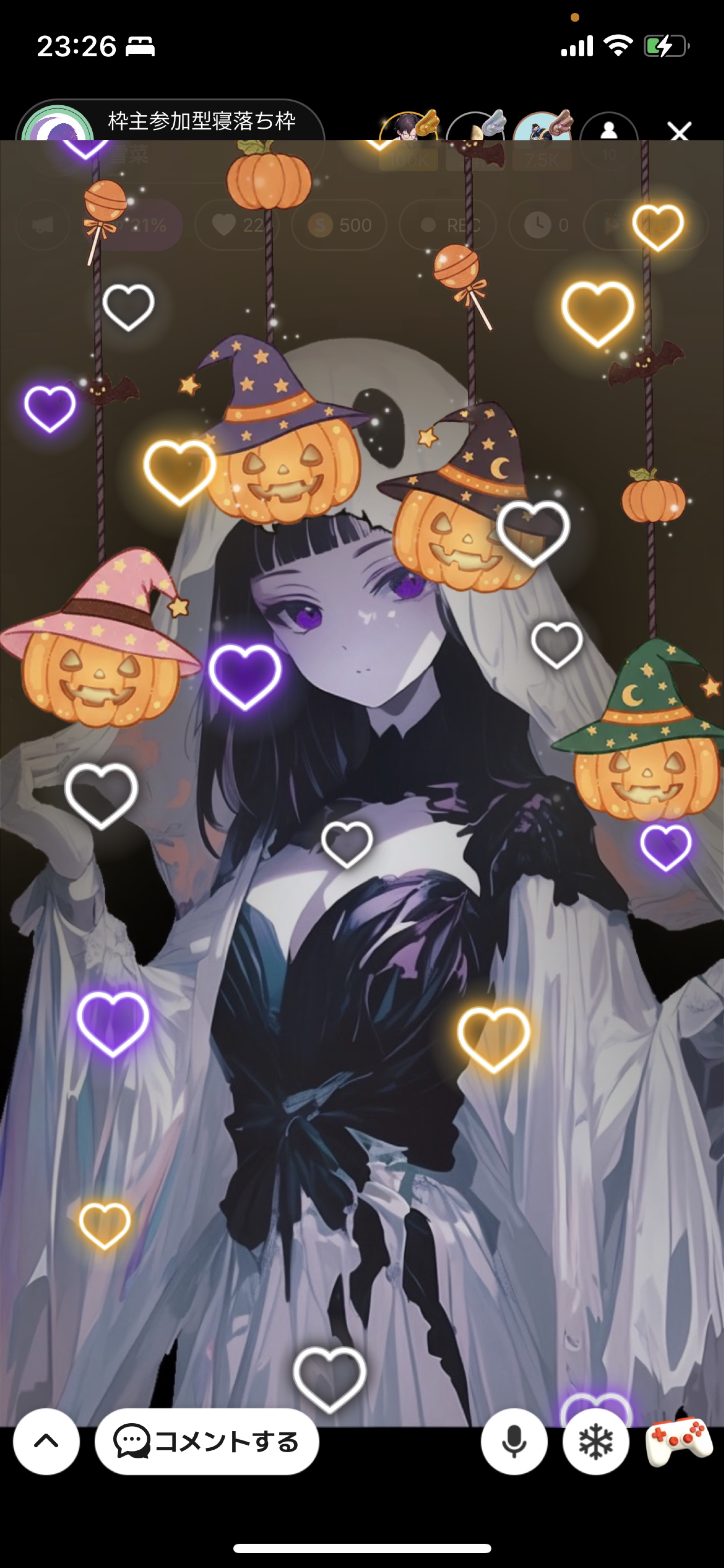 枠主参加型寝落ち枠