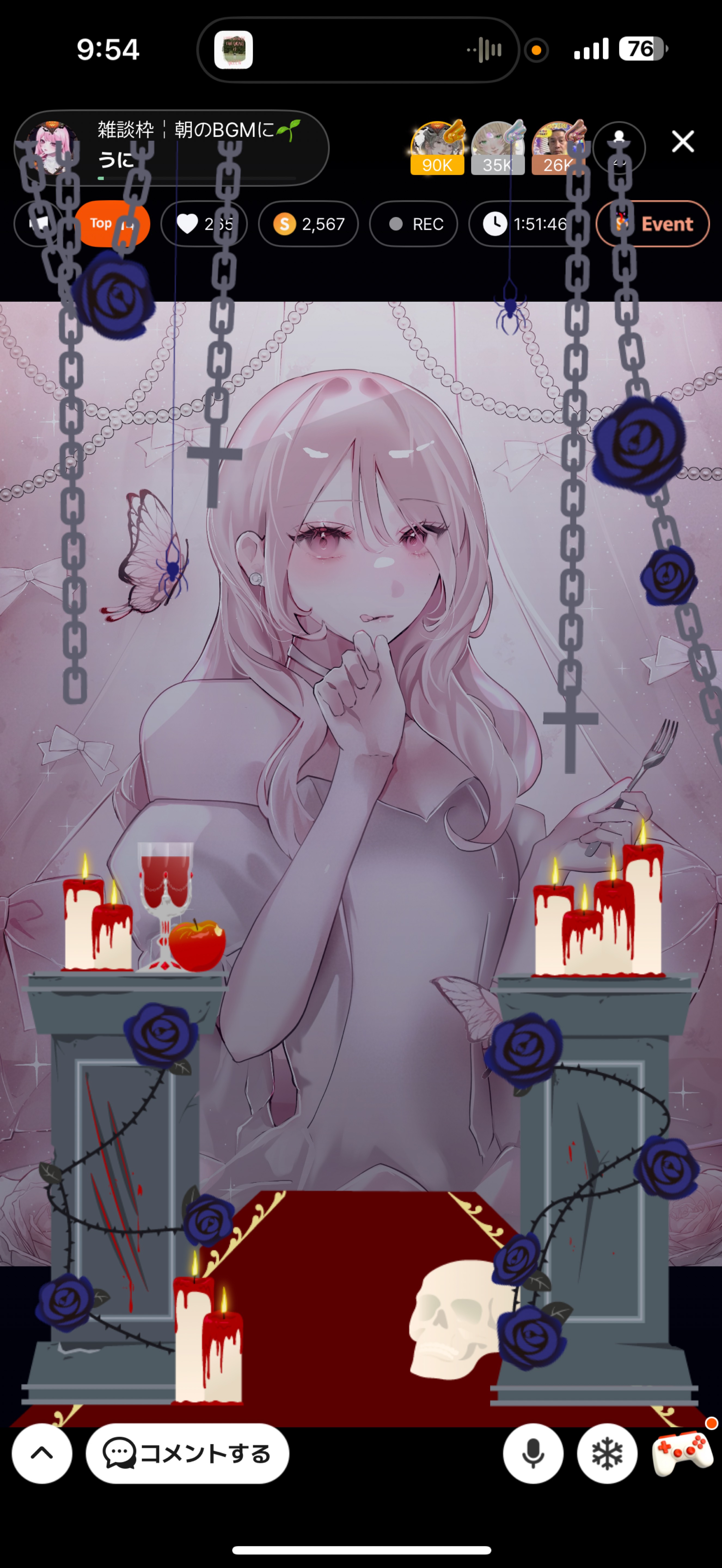 雑談枠¦朝のBGMに🌱