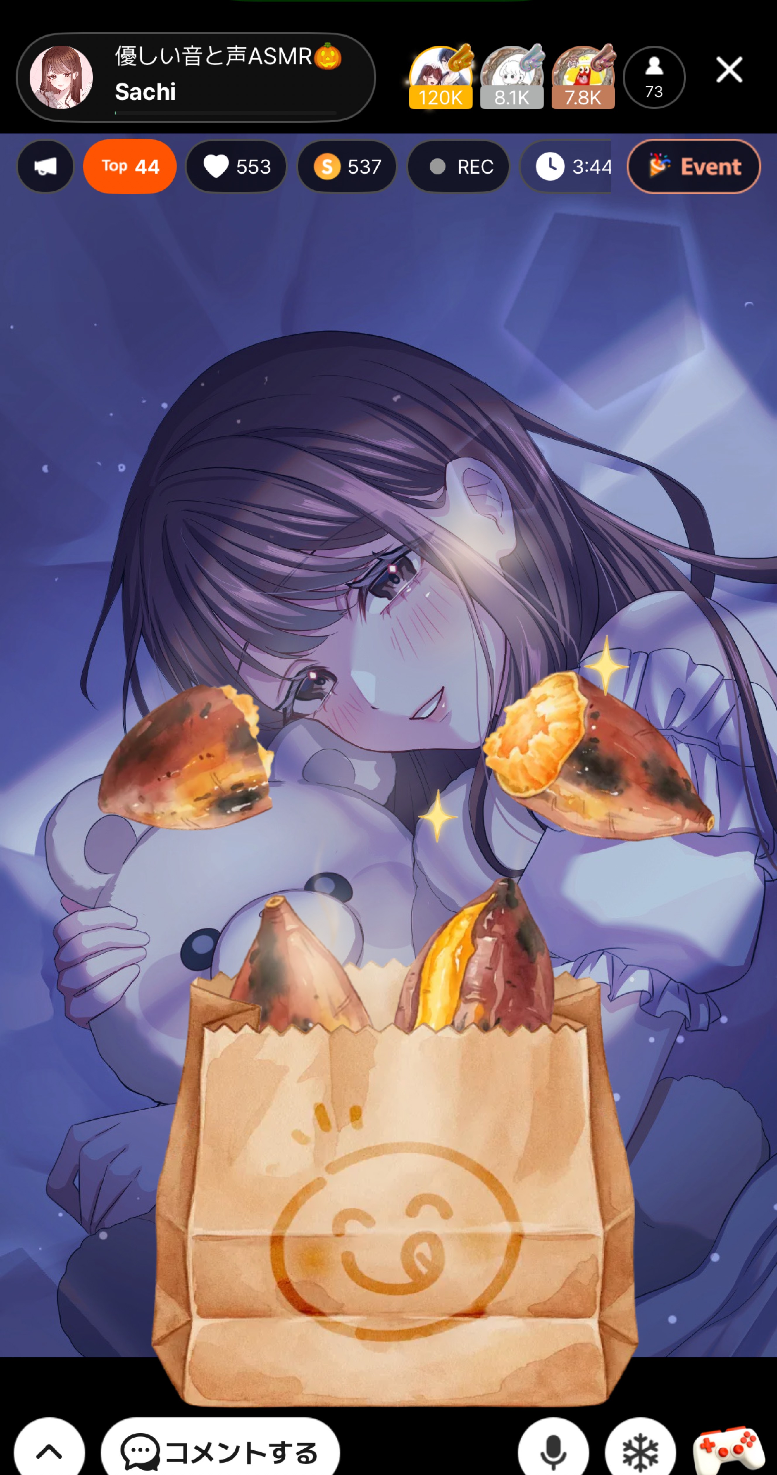 優しい音と声ASMR🎃