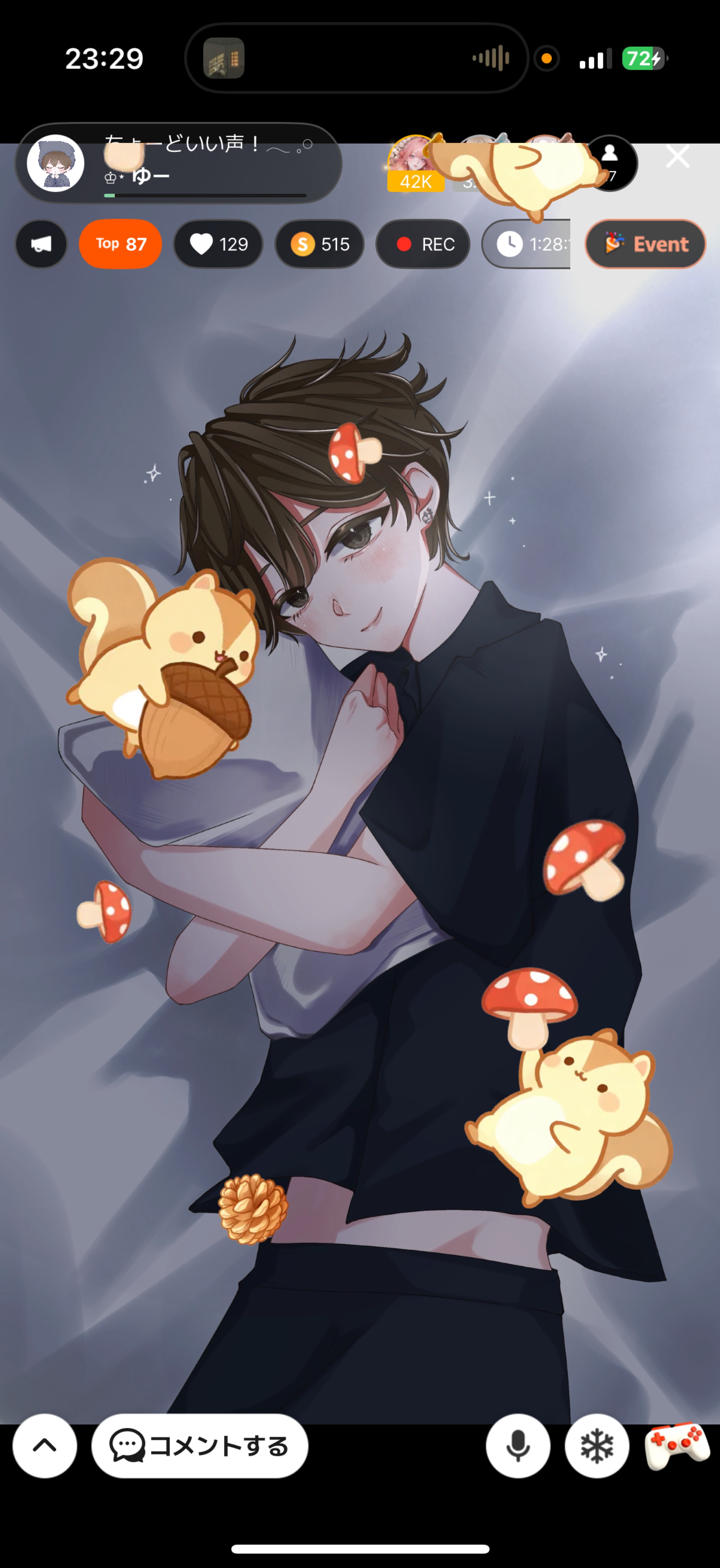 ちょーどいい声！𓂃 𓈒𓏸