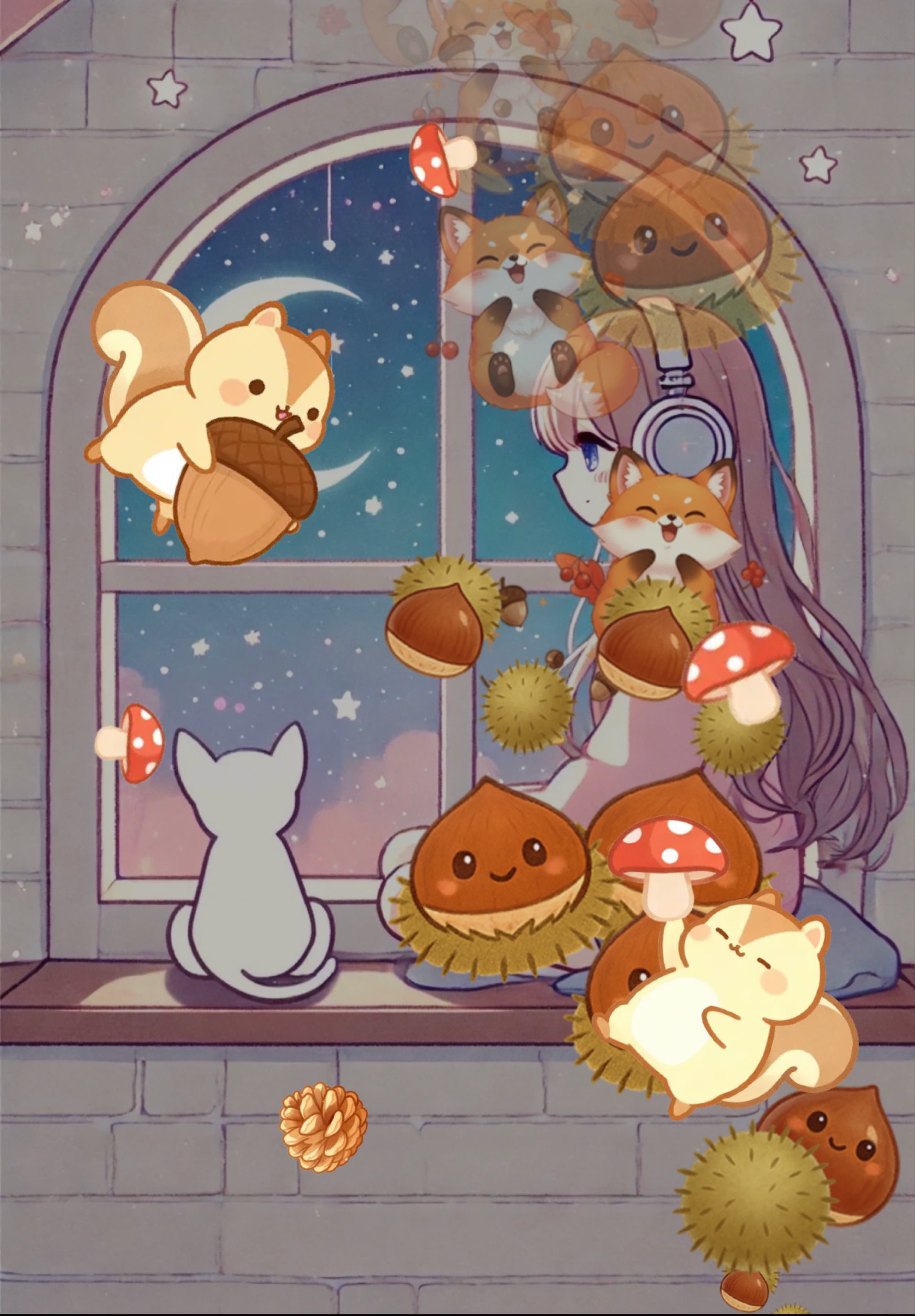 夜のはじまりにゃんだふるっ❥❥1h