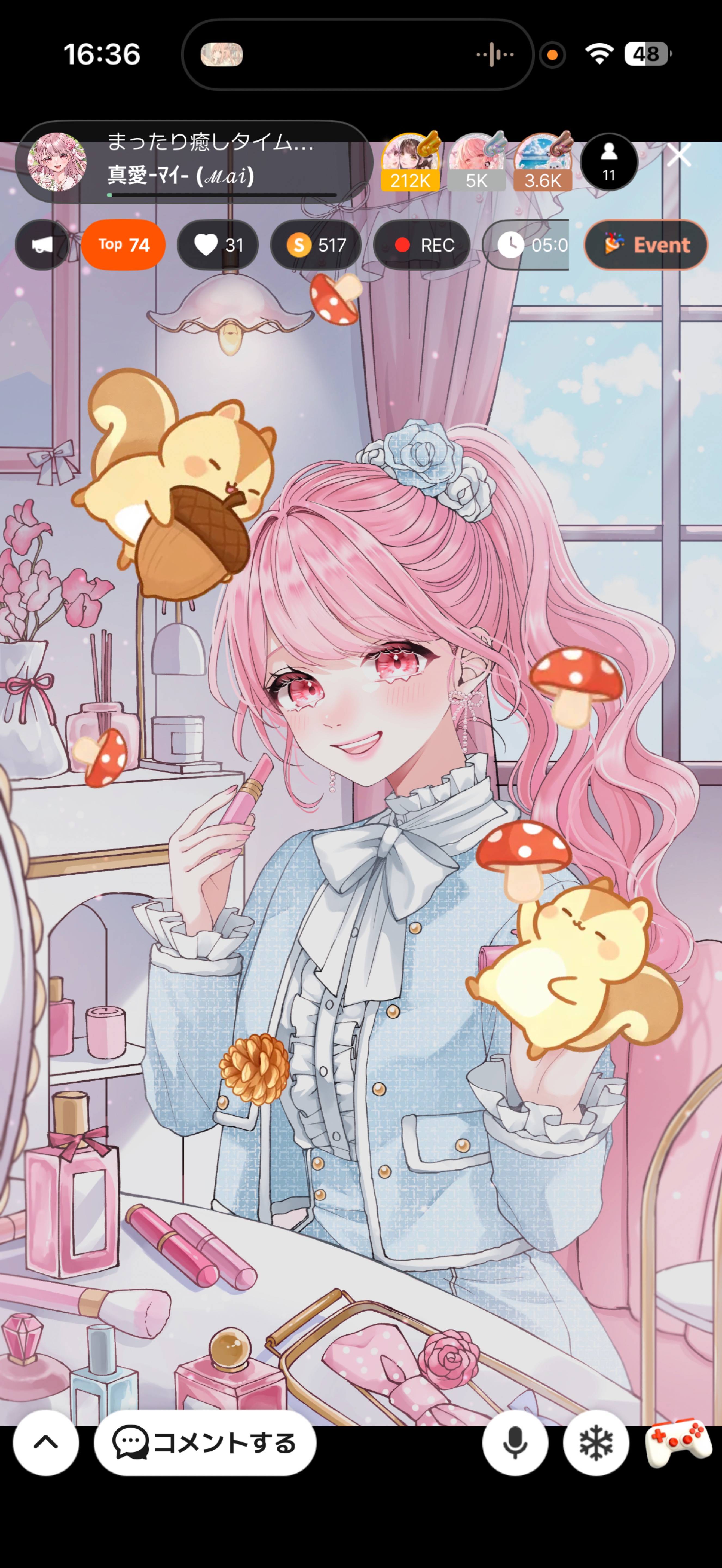 まったり癒しタイム🐿🎀¦初見・潜◎