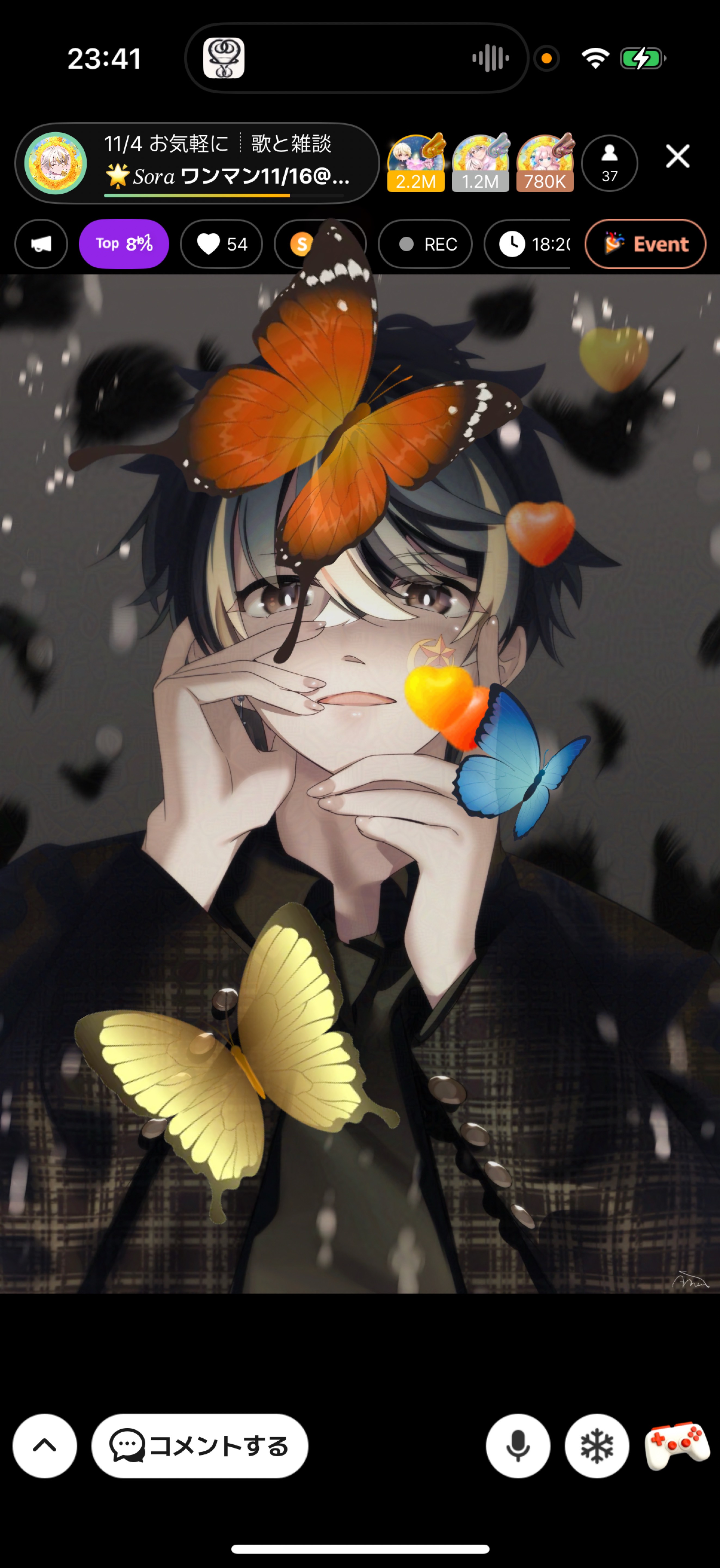 11/4 お気軽に┊︎歌と雑談