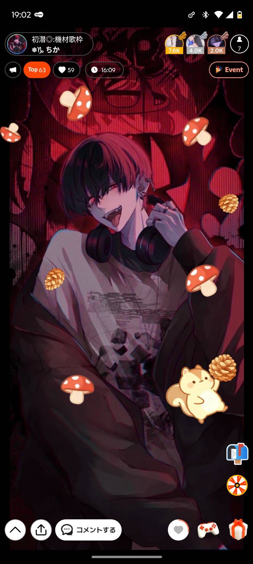 初潜◎:機材歌枠︎︎