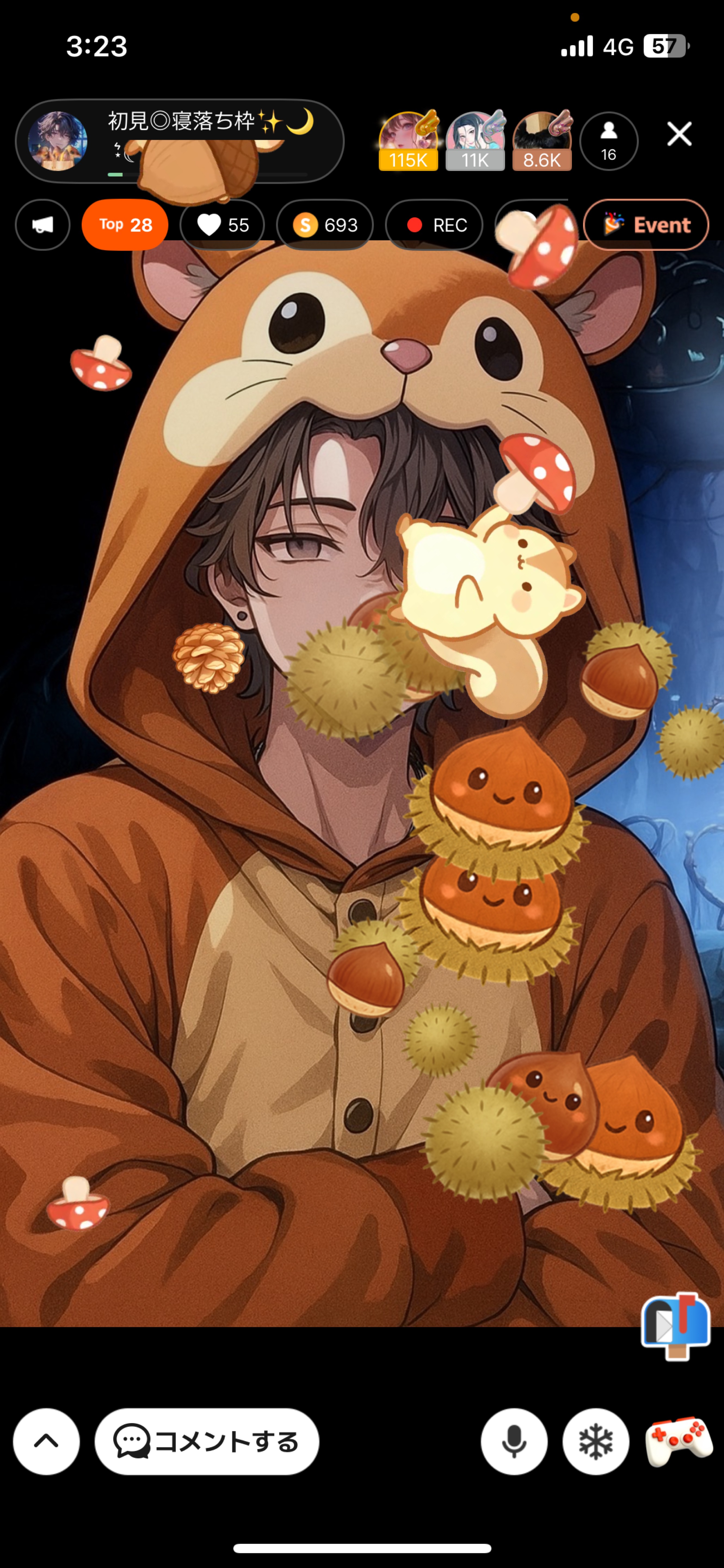 初見◎寝落ち枠✨️🌙