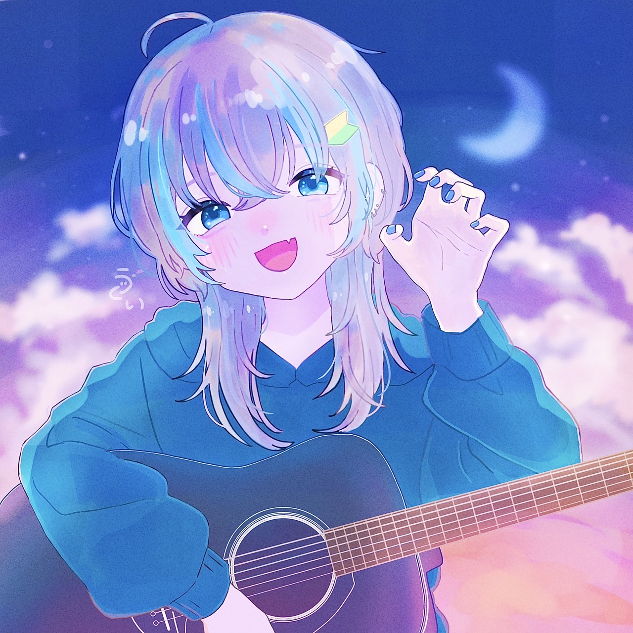 初潜◎￤下手なギターで弾語