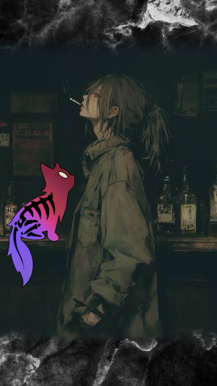 ( ´-ω- )y-゚゚゚