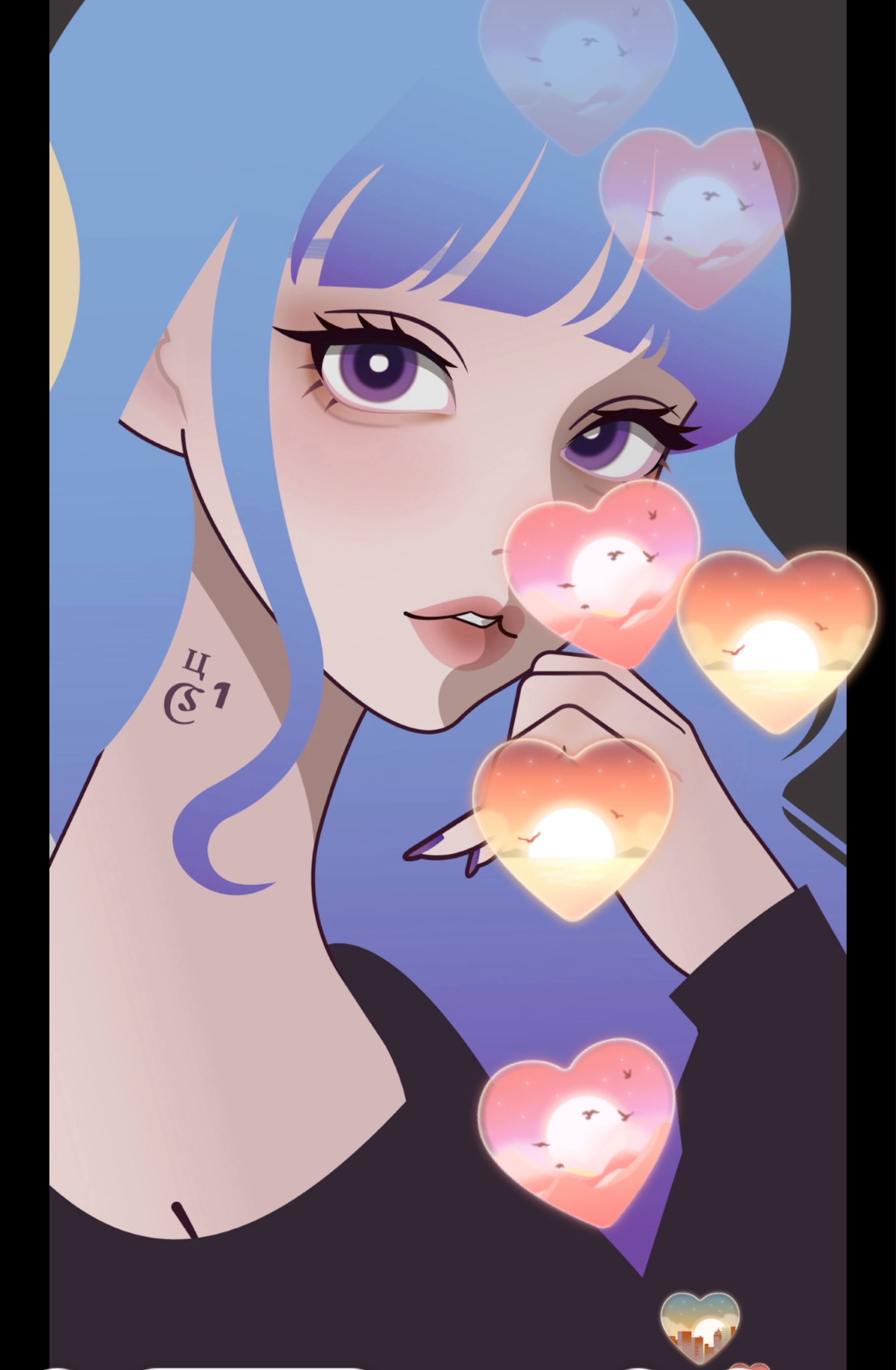 目が合いましたね