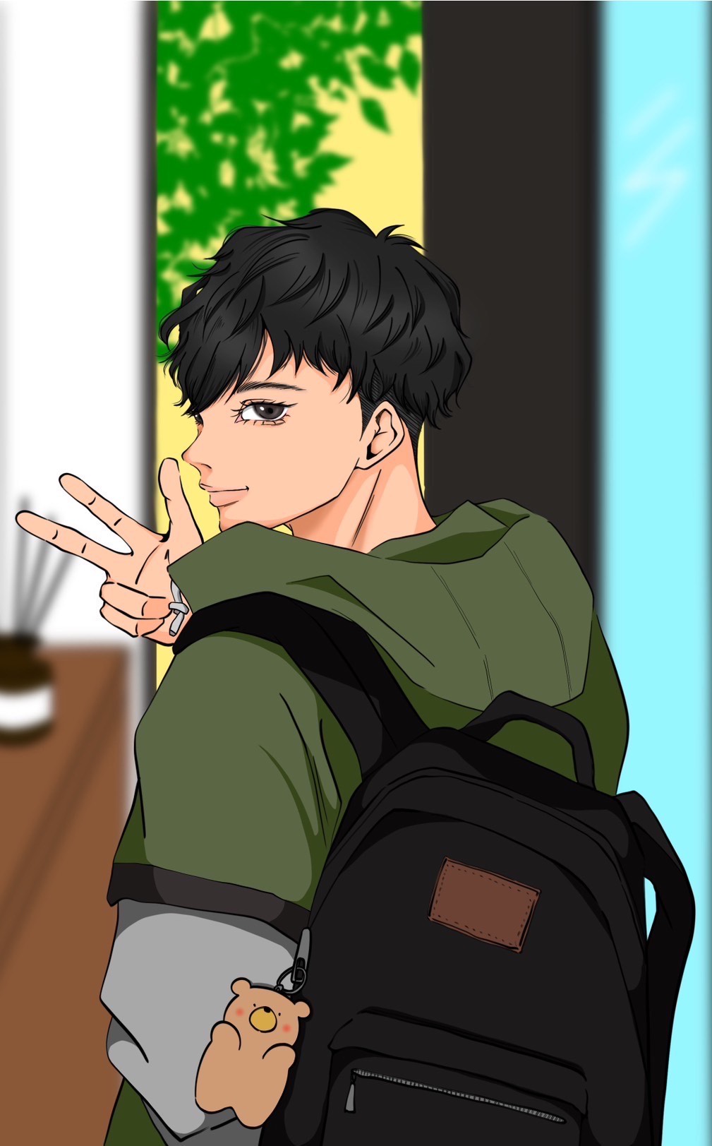 困っている……