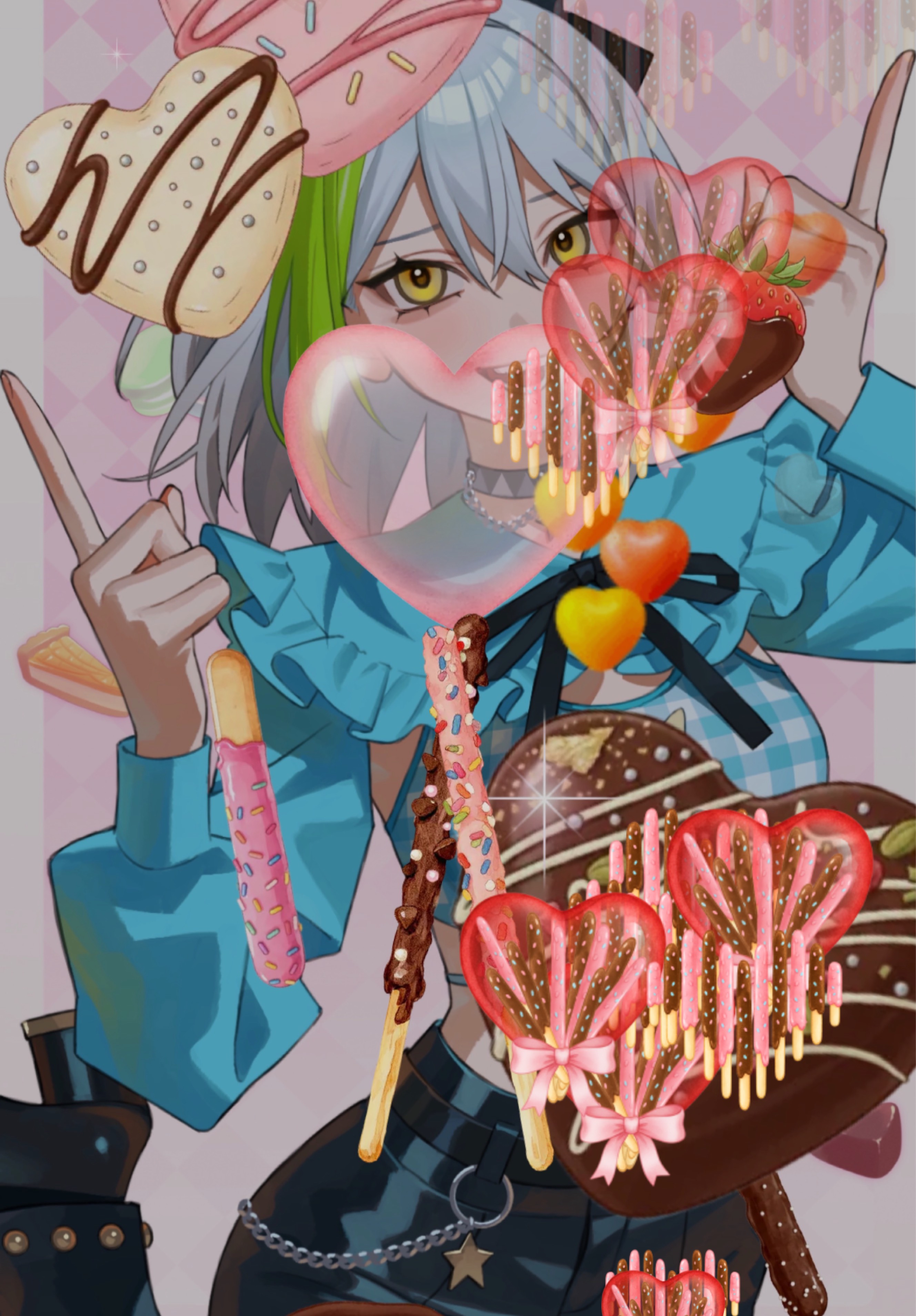 17:55|無機材休憩