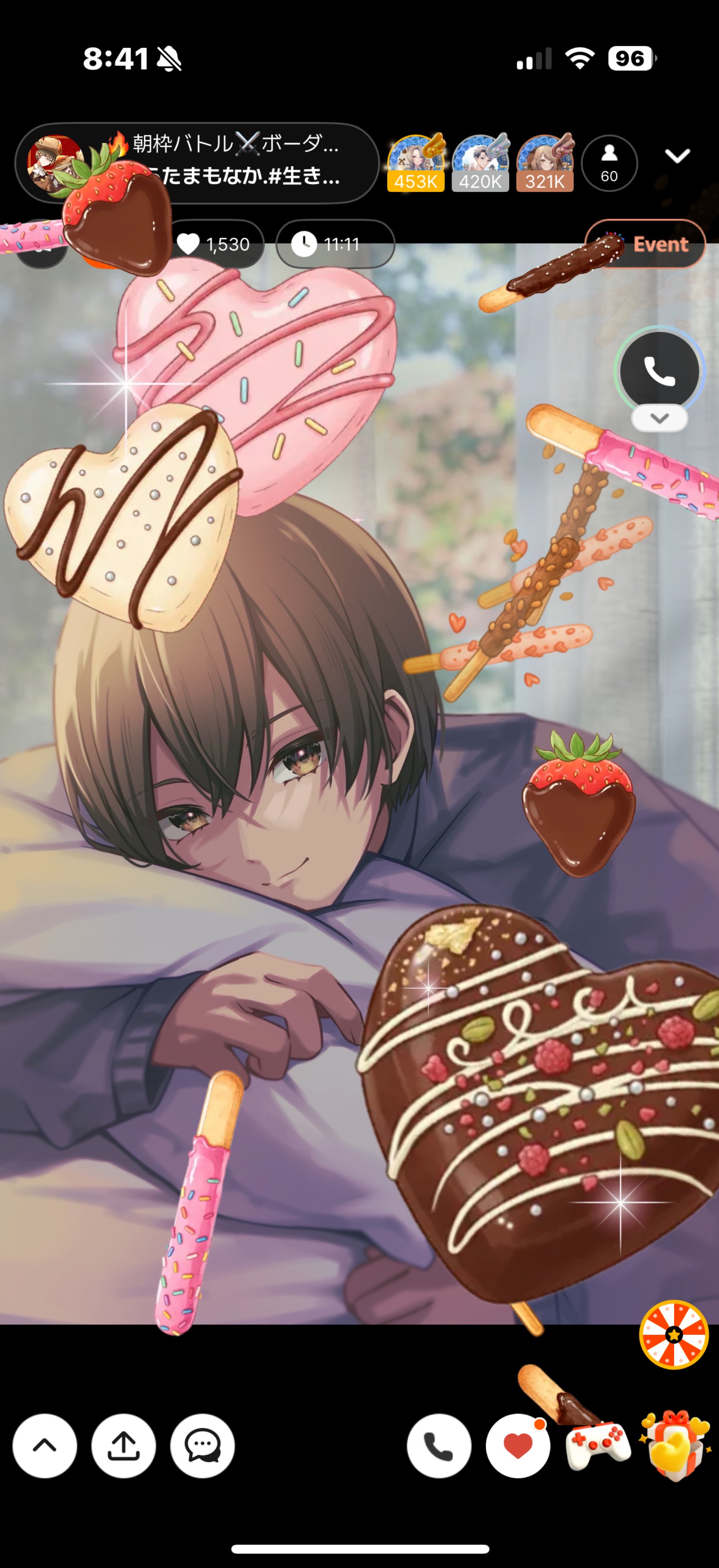 🔥朝枠バトル⚔️ボーダー90