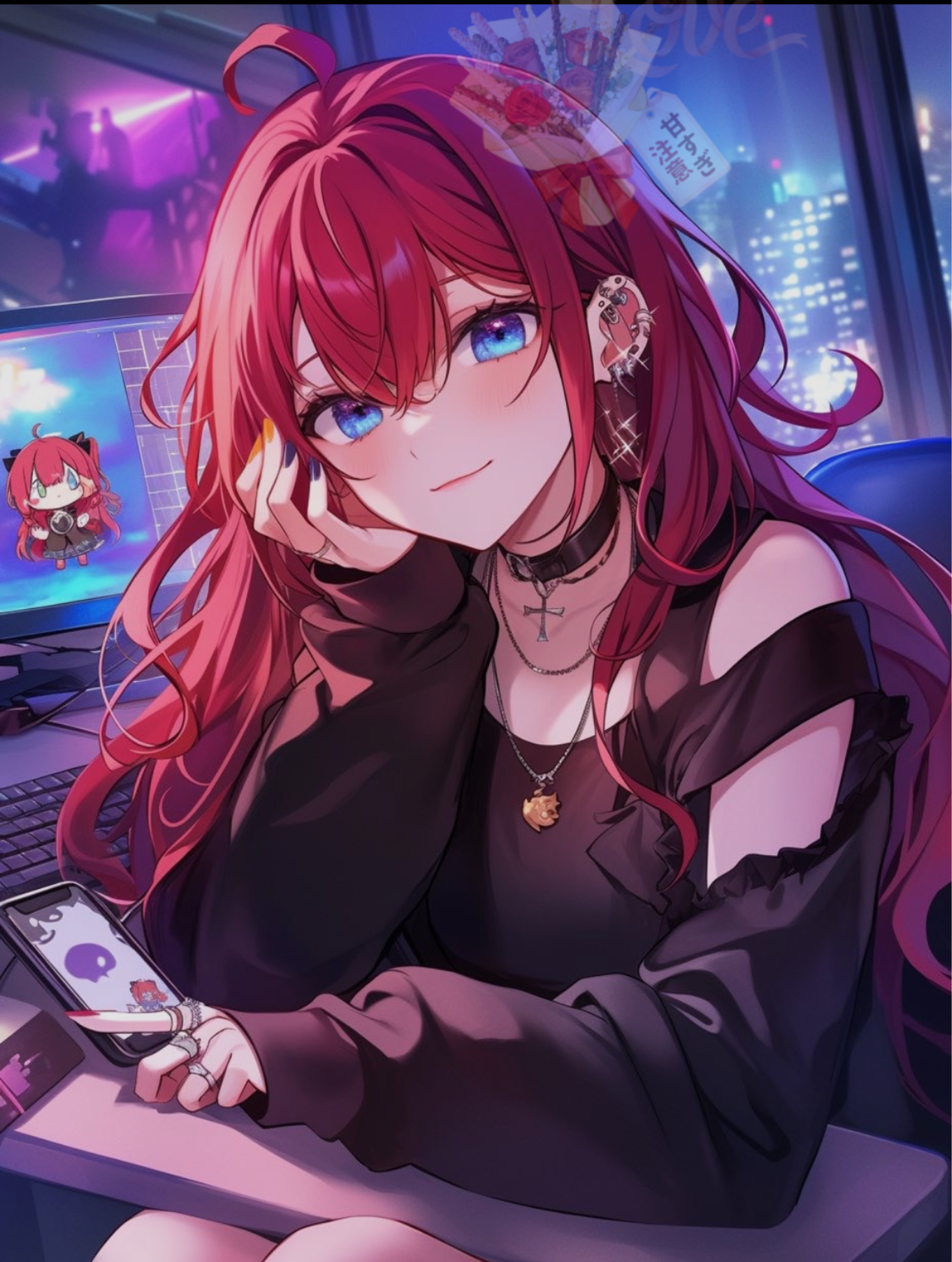 初◎寝る？話す？🩵11/8