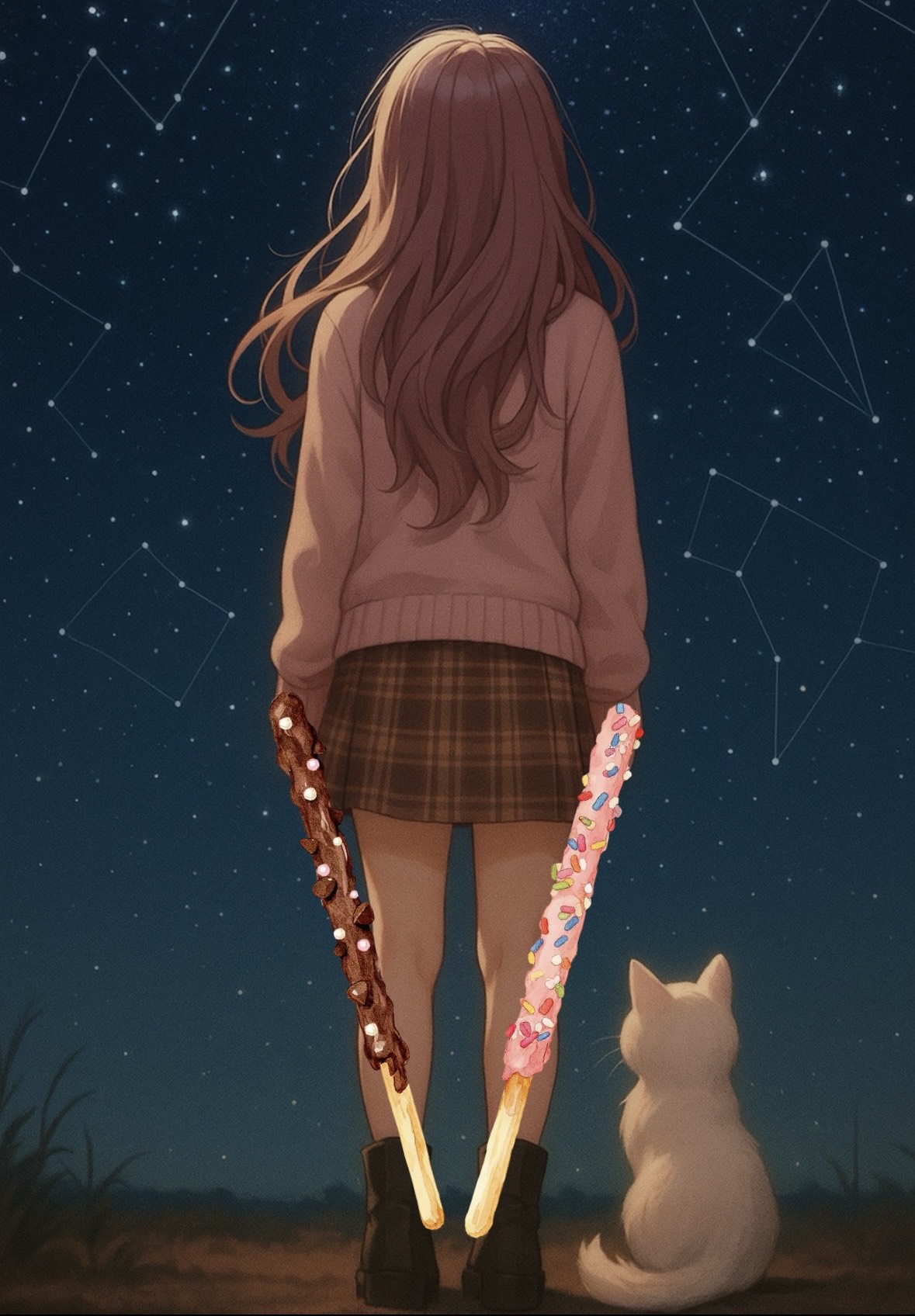 夜のはじまりにゃんだふるぅぅ❥❥