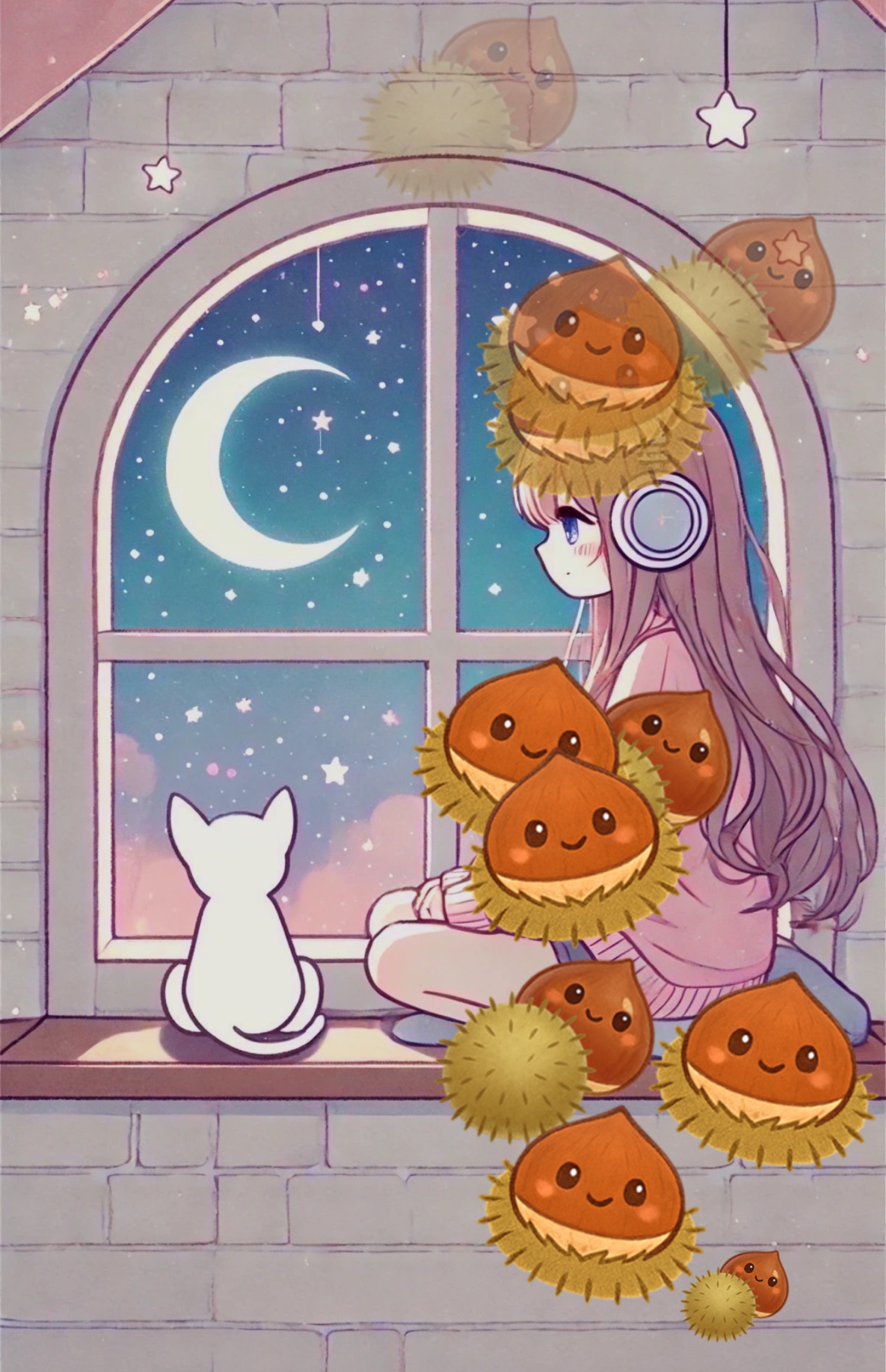 夜のはじまりにゃんだふるぅぅ❥❥