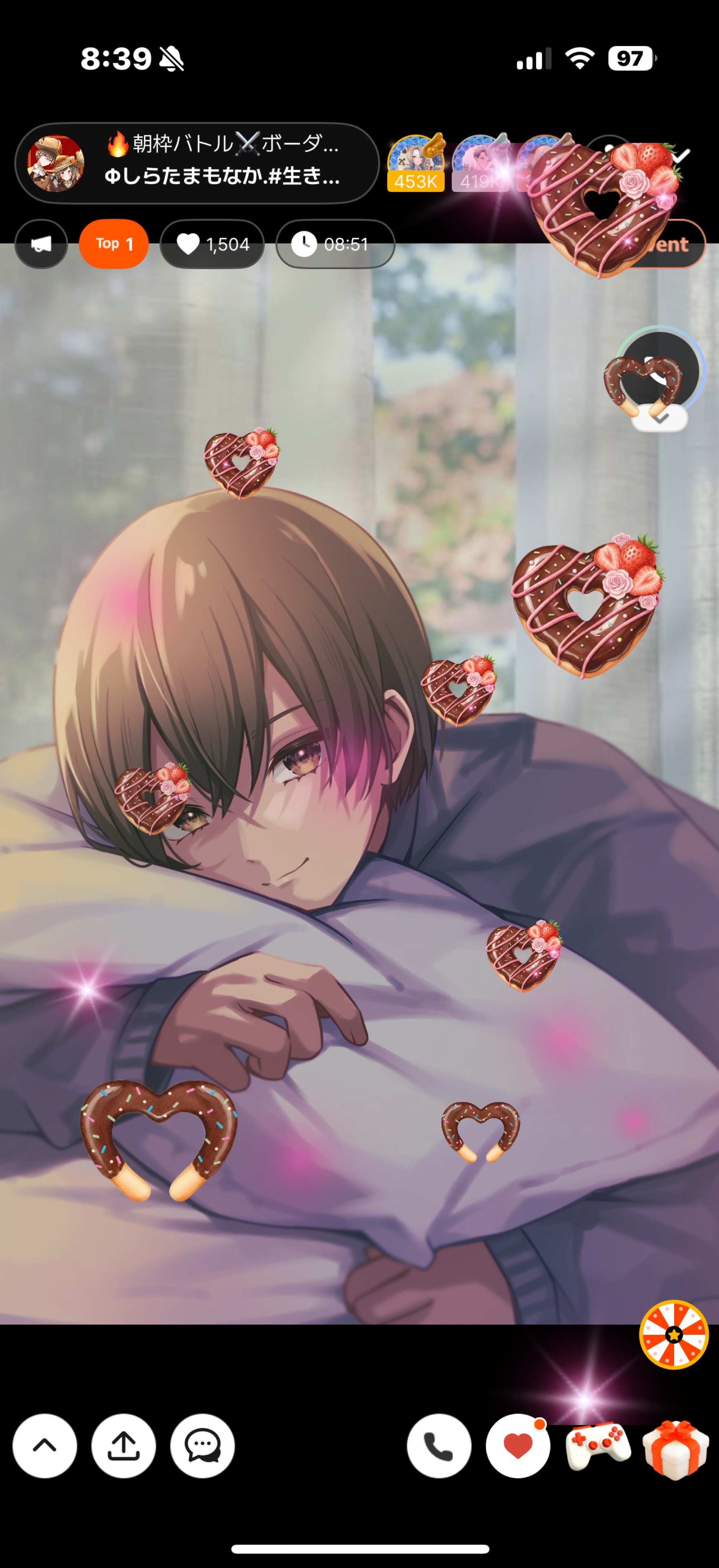 🔥朝枠バトル⚔️ボーダー90