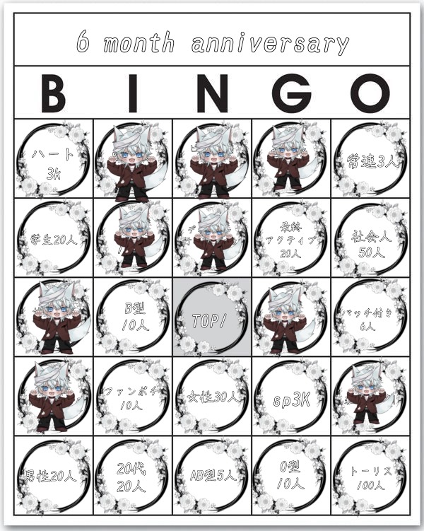 ☦︎︎半年記念☦︎︎