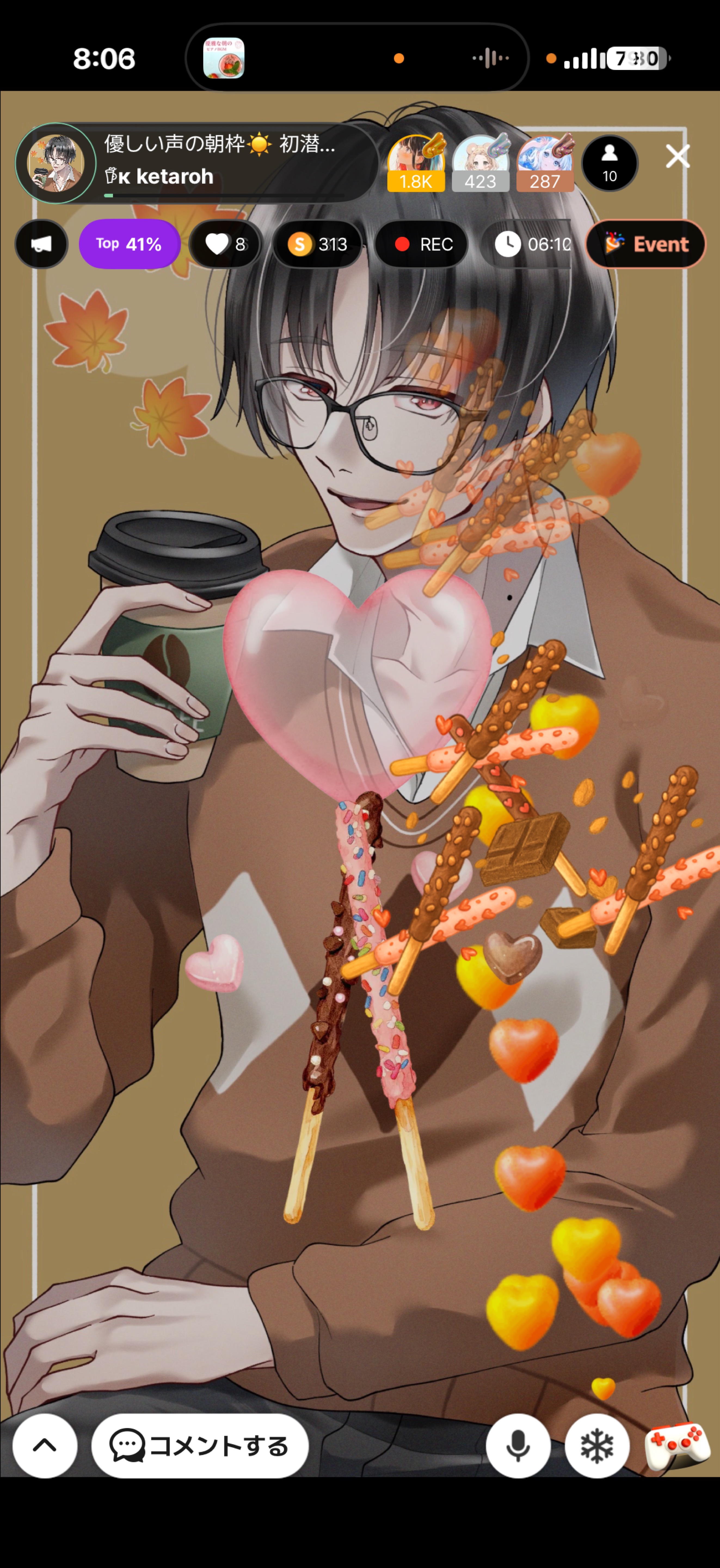 優しい声の朝枠☀️ 初潜◎-8:25