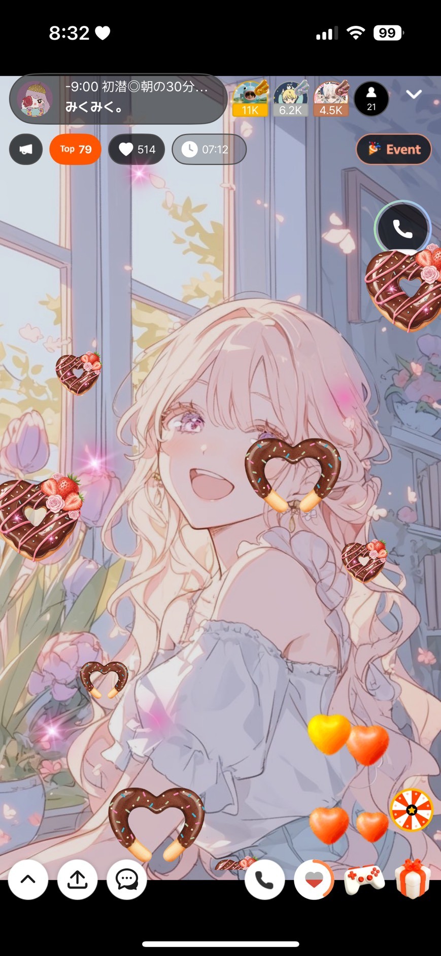 -9:00 初潜◎朝の30分🌷.*