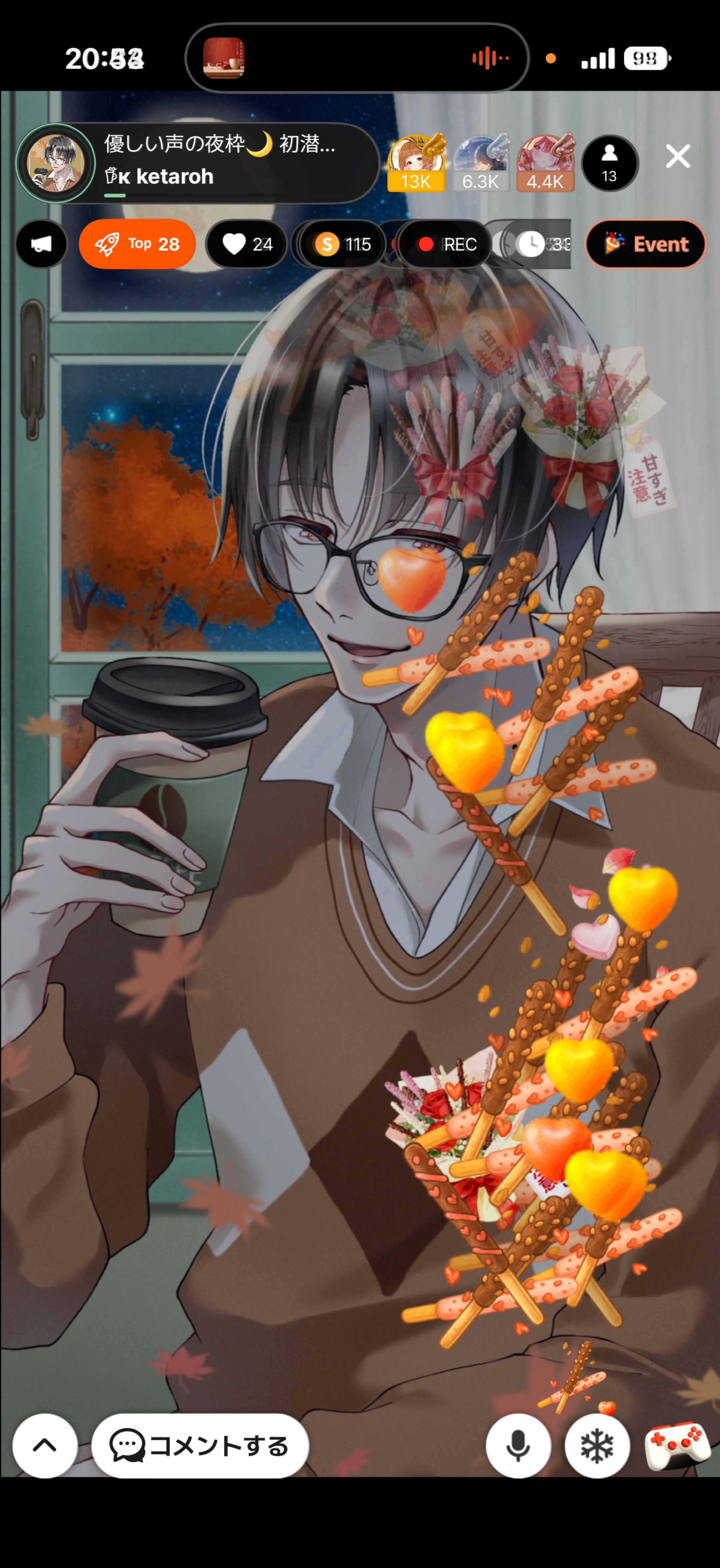 優しい声の夜枠🌙 初潜◎-20:55