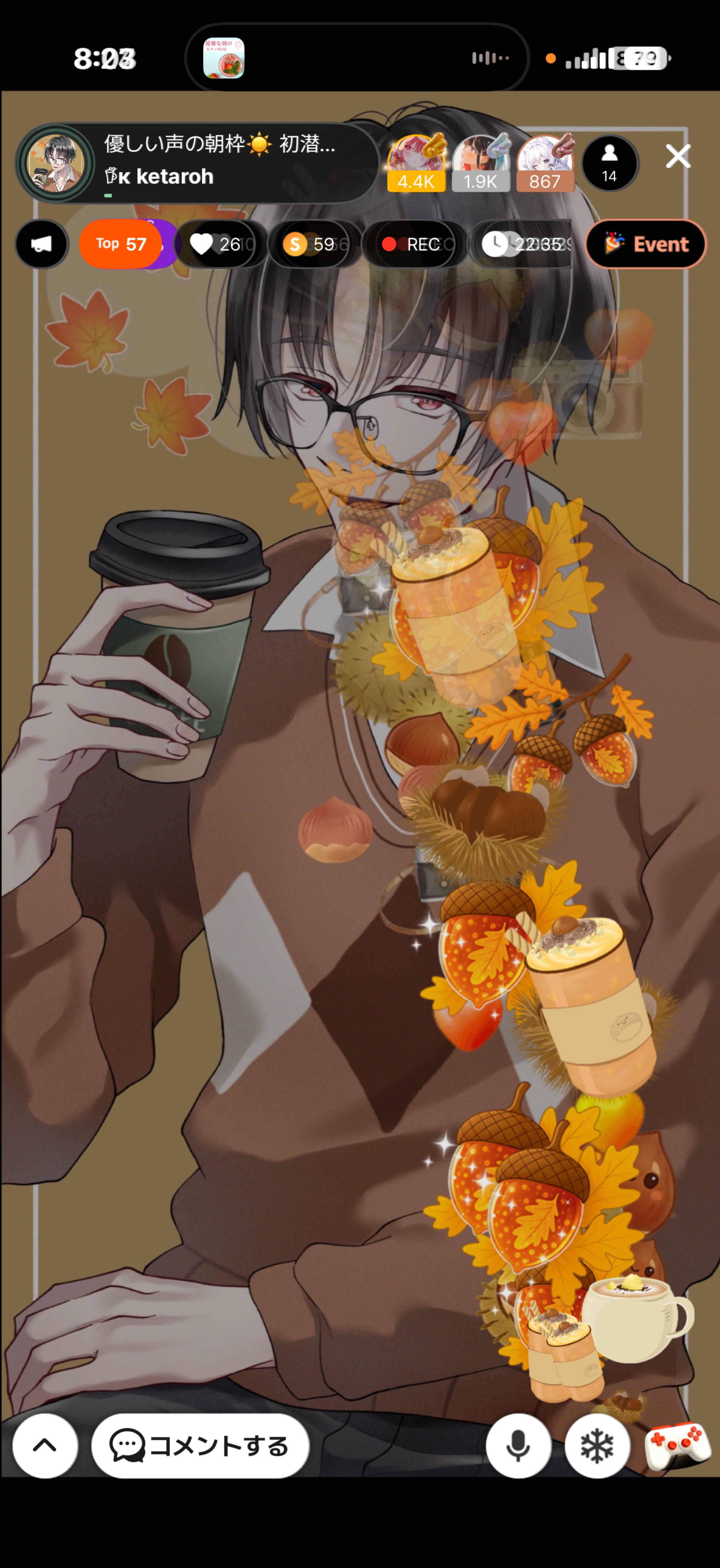 優しい声の朝枠☀️ 初潜◎-8:25