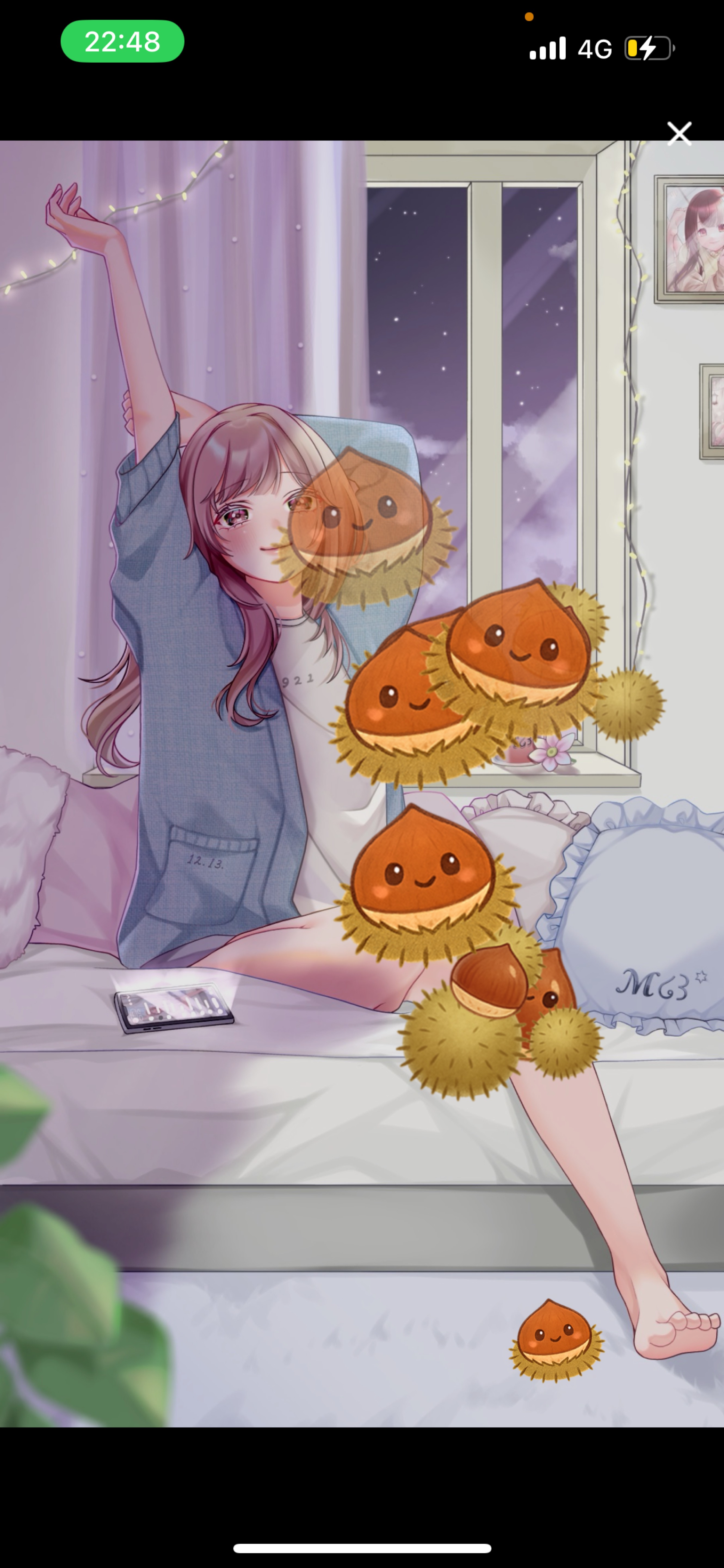 保育士と寝る準備