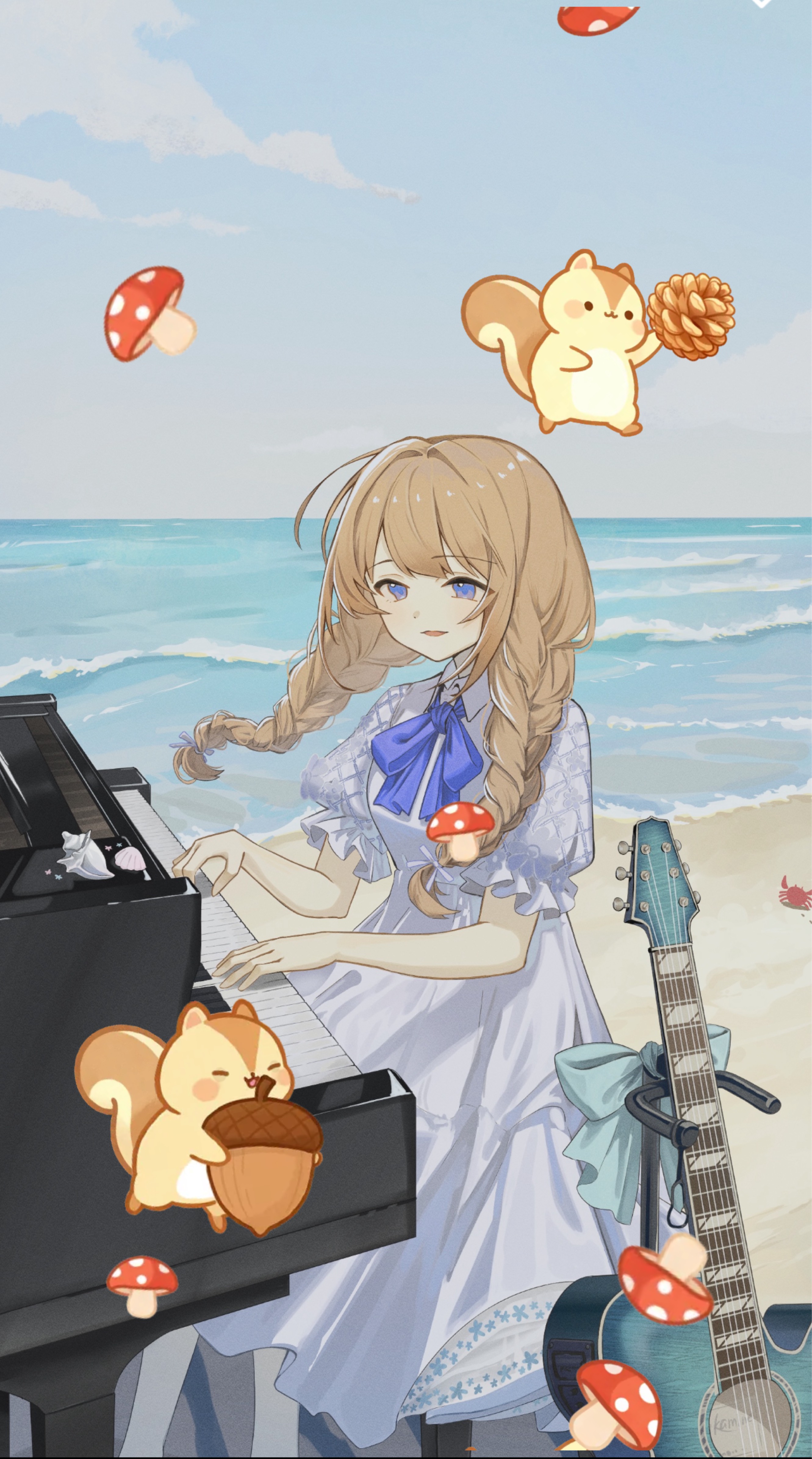 癒しのお歌🎹 初寝潜◎