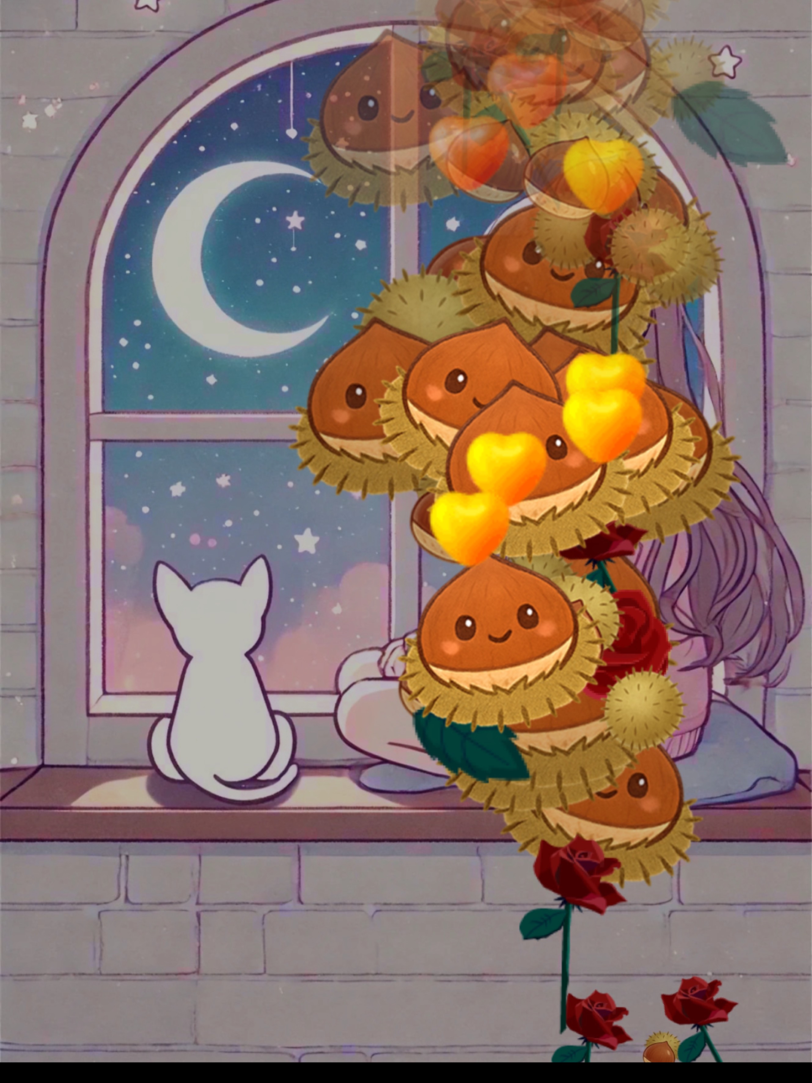 夜のはじまりにゃんだふるうぅ❥❥