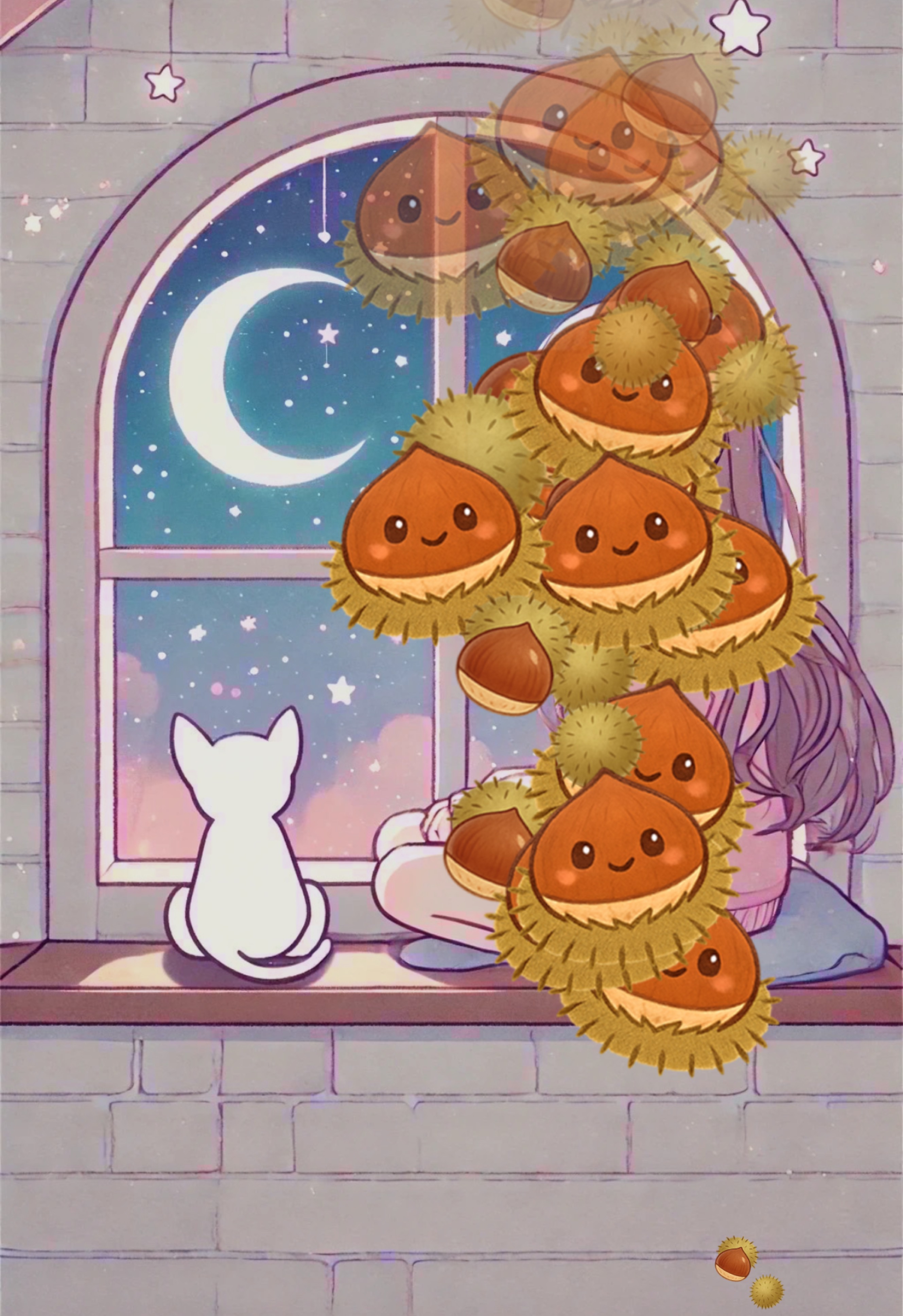 夜のはじまりにゃんだふるうぅ❥❥