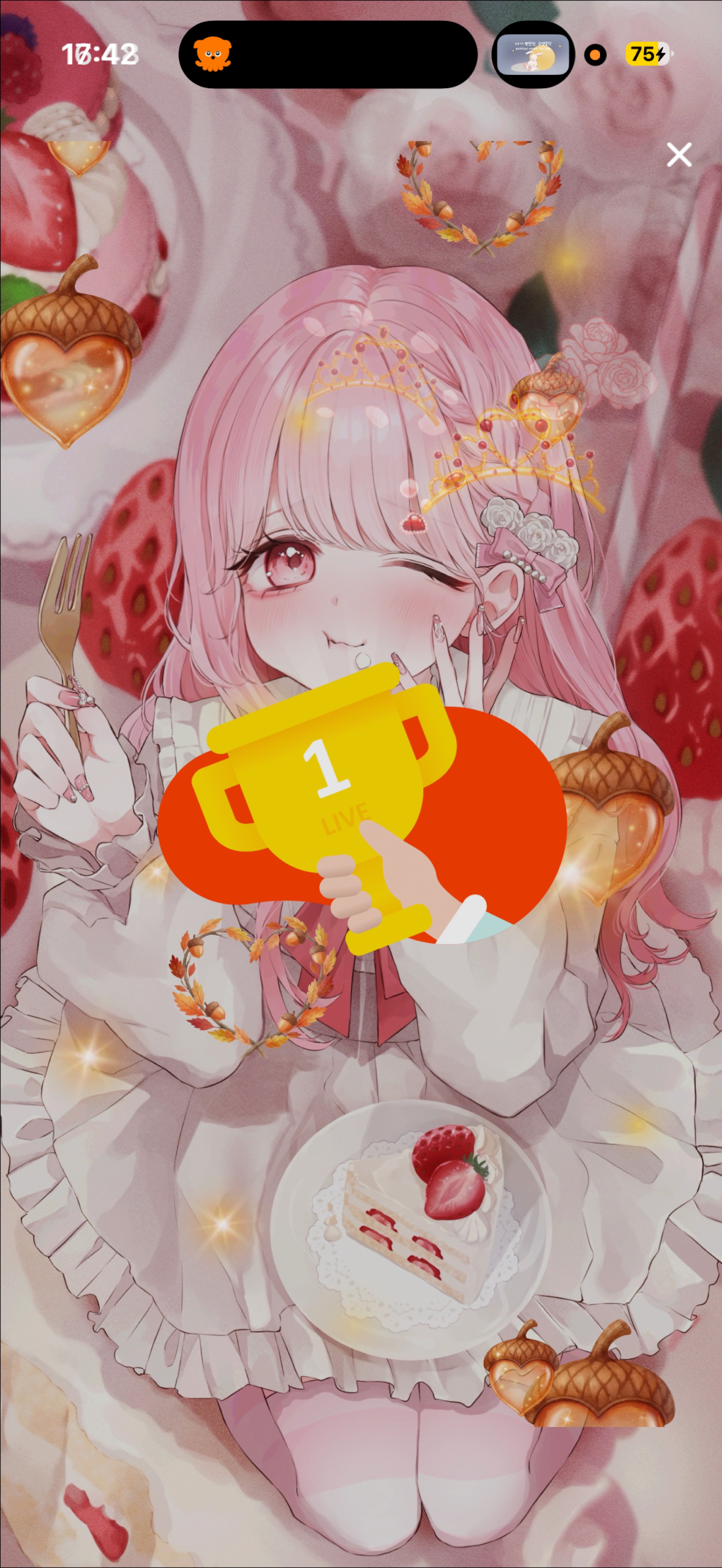 トーリス200&アクティブ50達成❕🎀