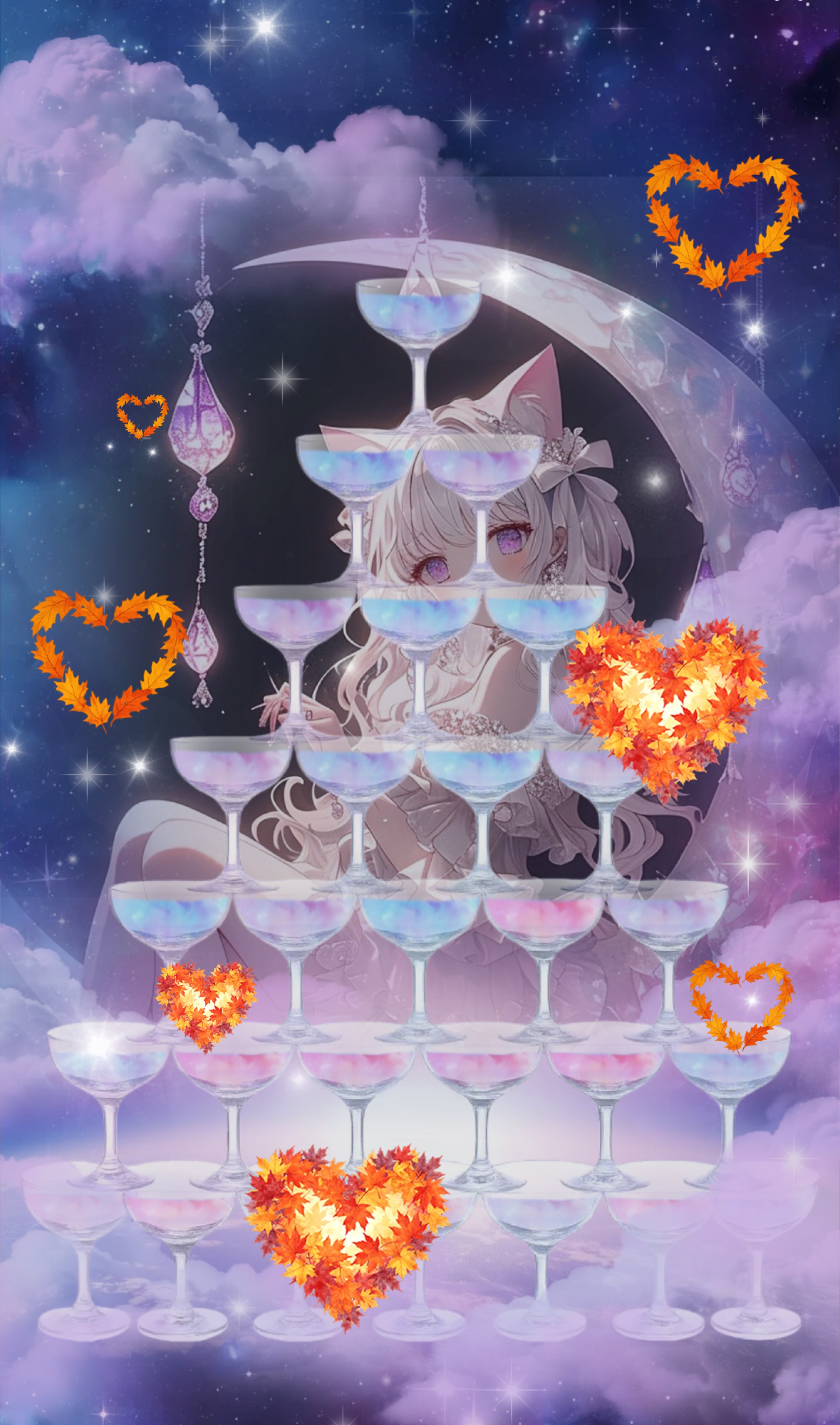 【初◯雑談】良い夜をฅ⸃⸃