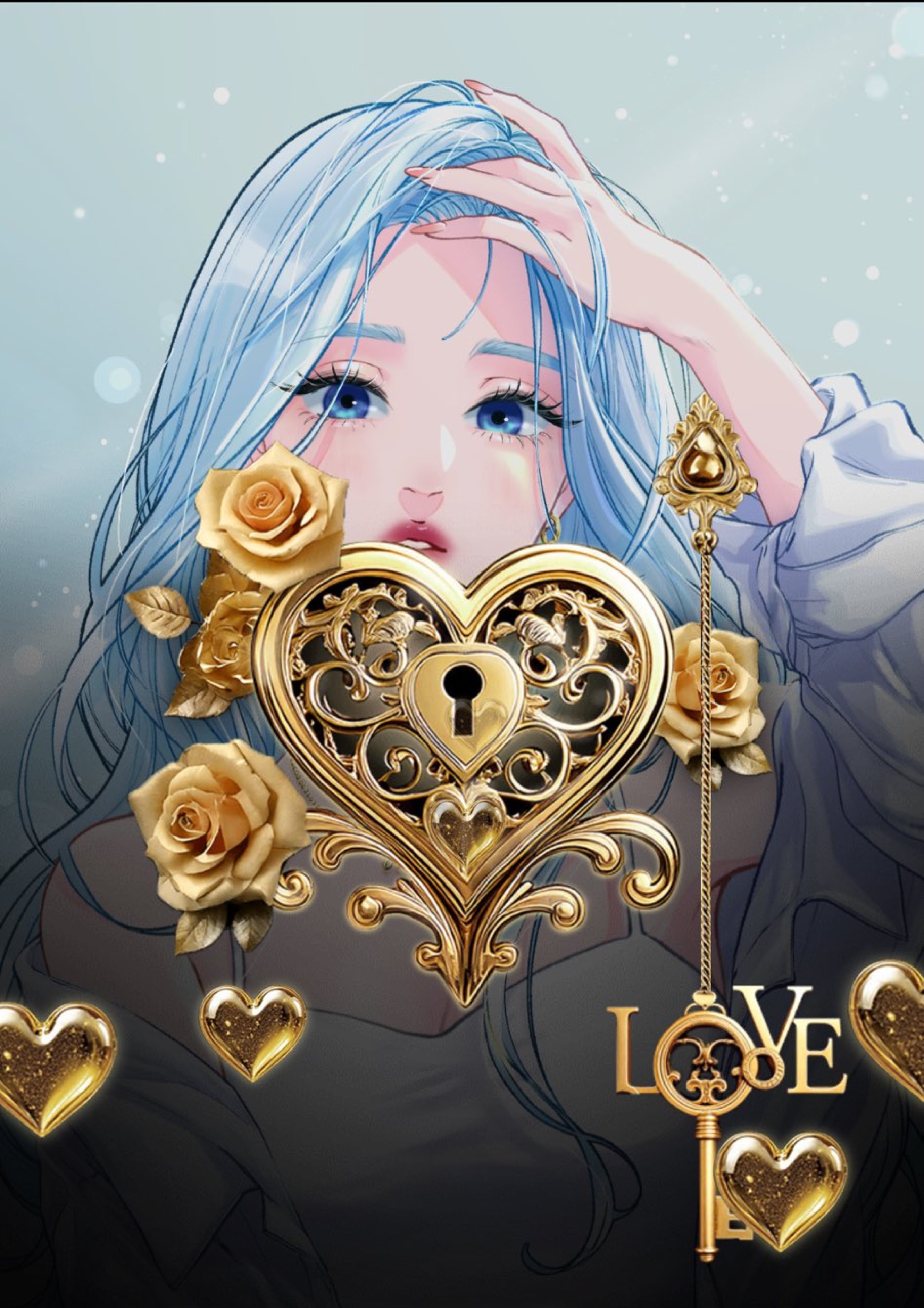 🫐落ち◎仕事の時間に起きました┋無機材