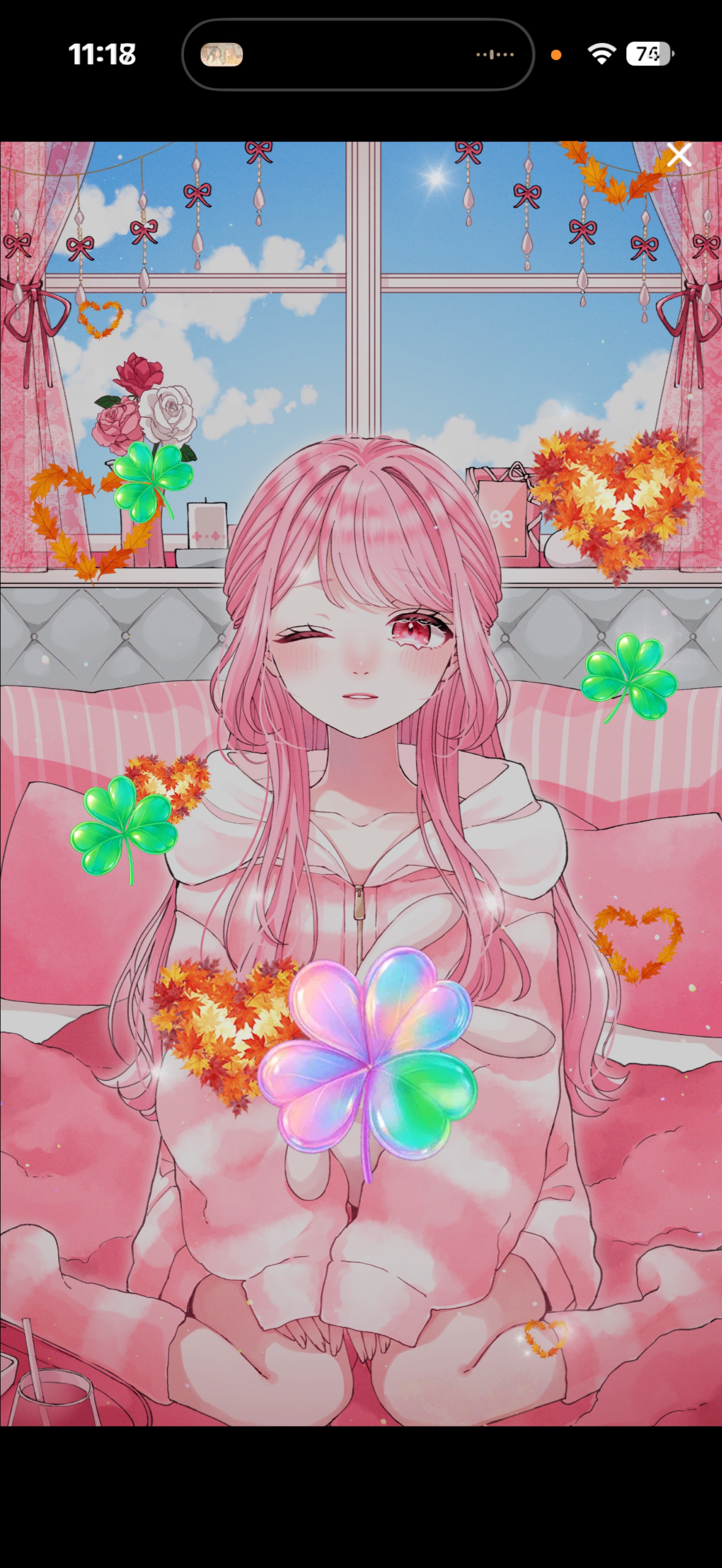 新背景公開❕🌹& ビンゴ達成✨