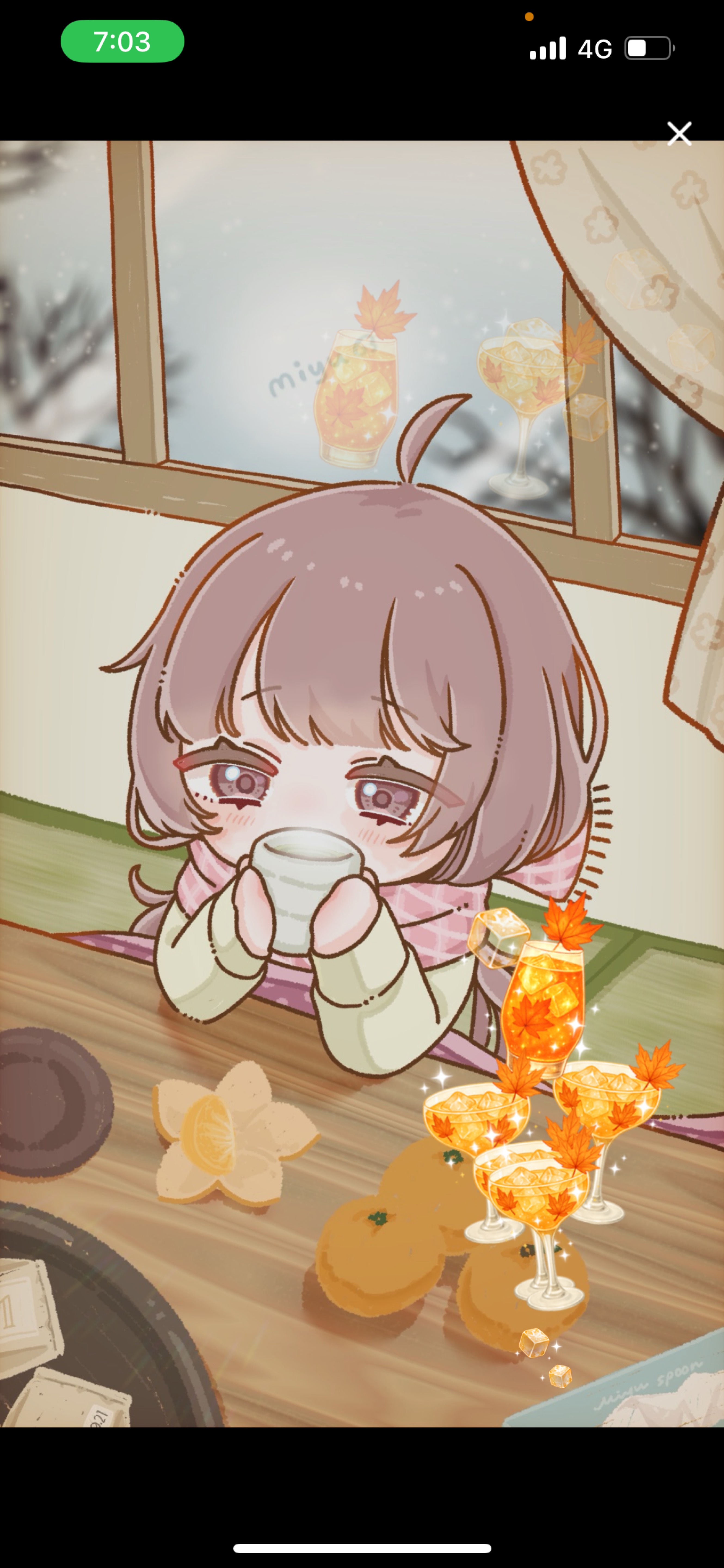 無言⭕️保育士と風邪とチャット