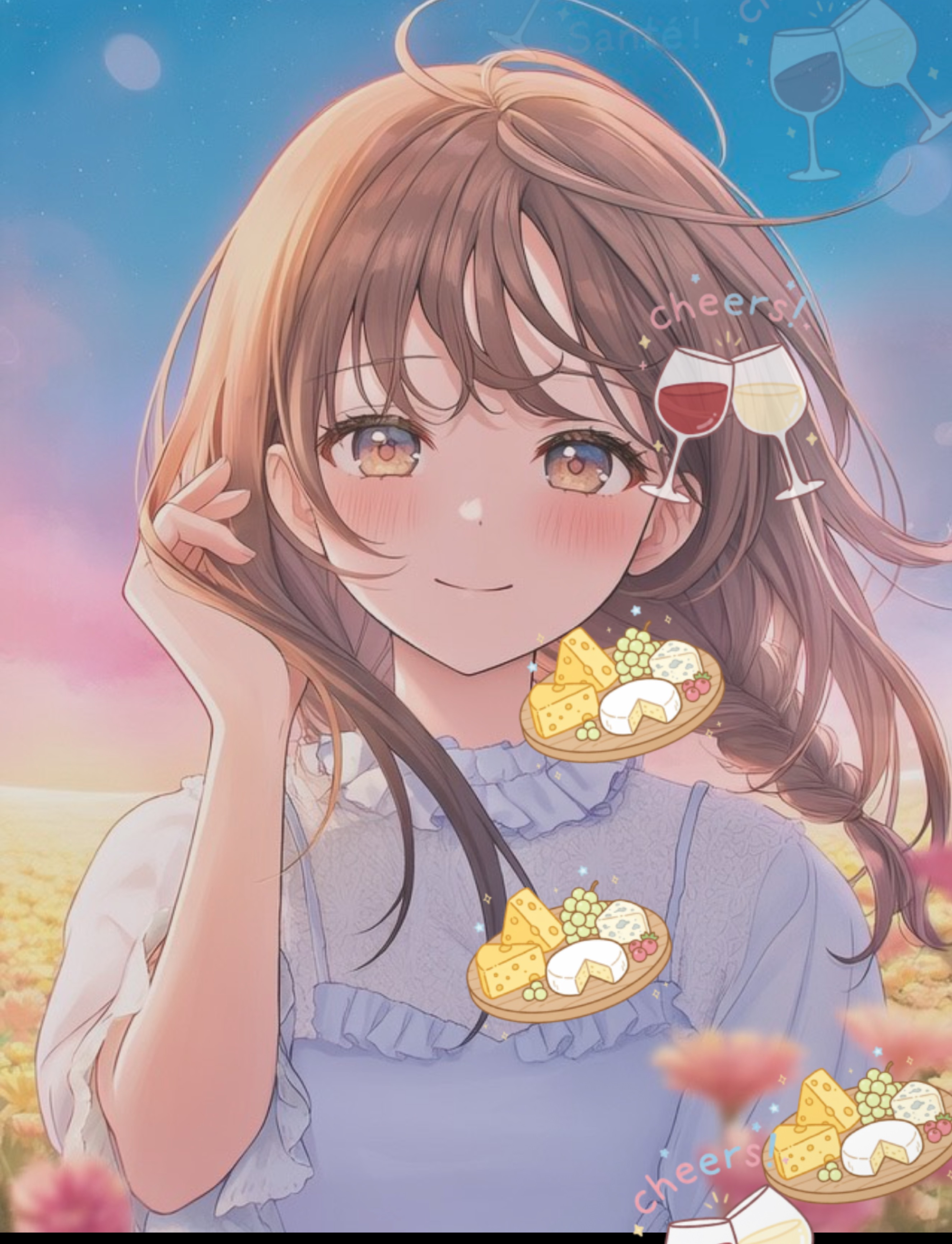 初潜寝◎寝る前のお喋り♡⸝