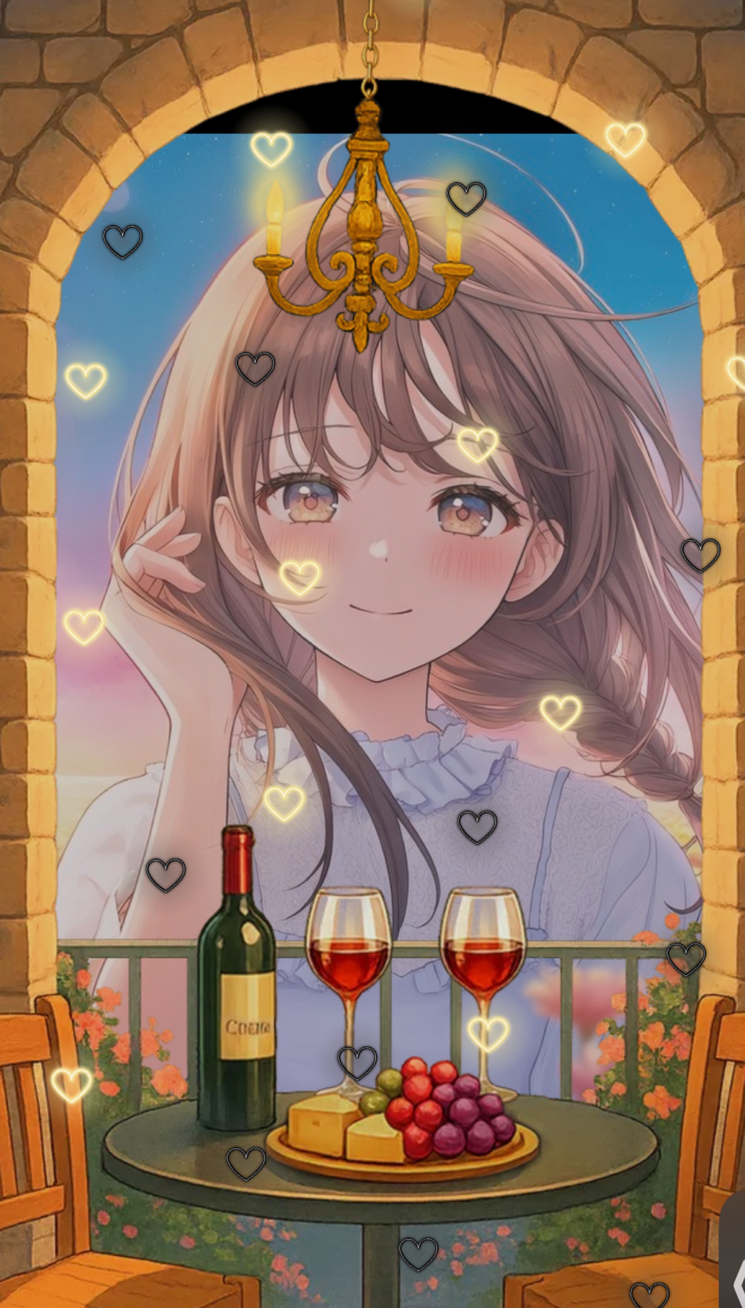 初潜寝◎寝る前のお喋り♡⸝