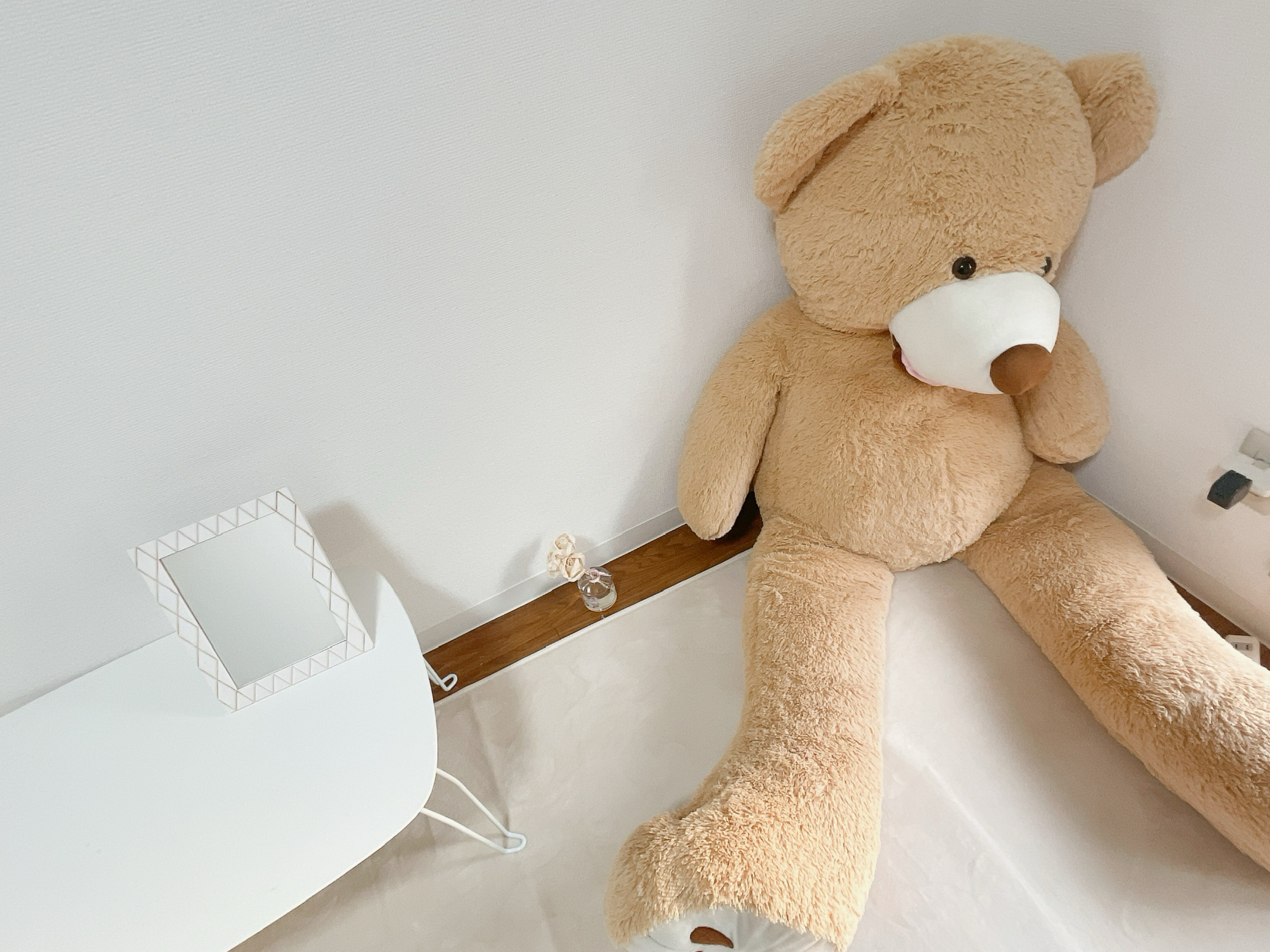 早く掃除しろって言って