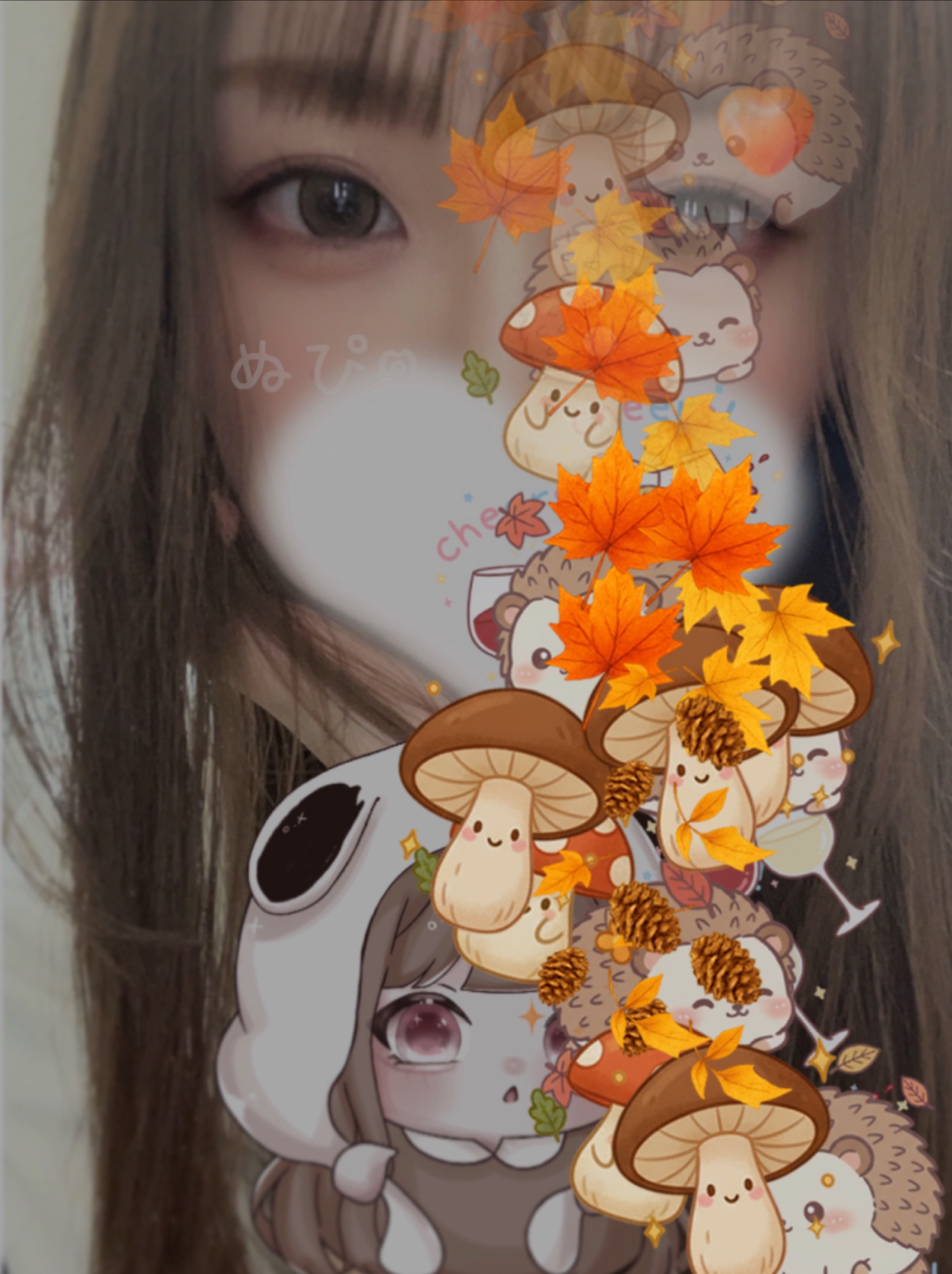 初潜寝◎ 寝落ちてく？ฅ