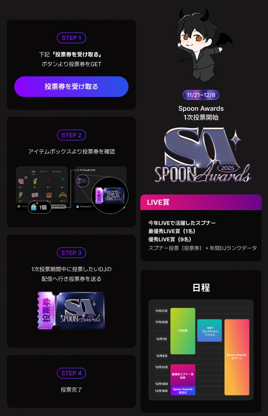 甘い声に漂う𓂃.