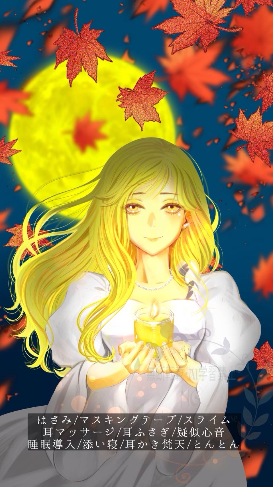 心穏やかに眠る夜のASMR🌕