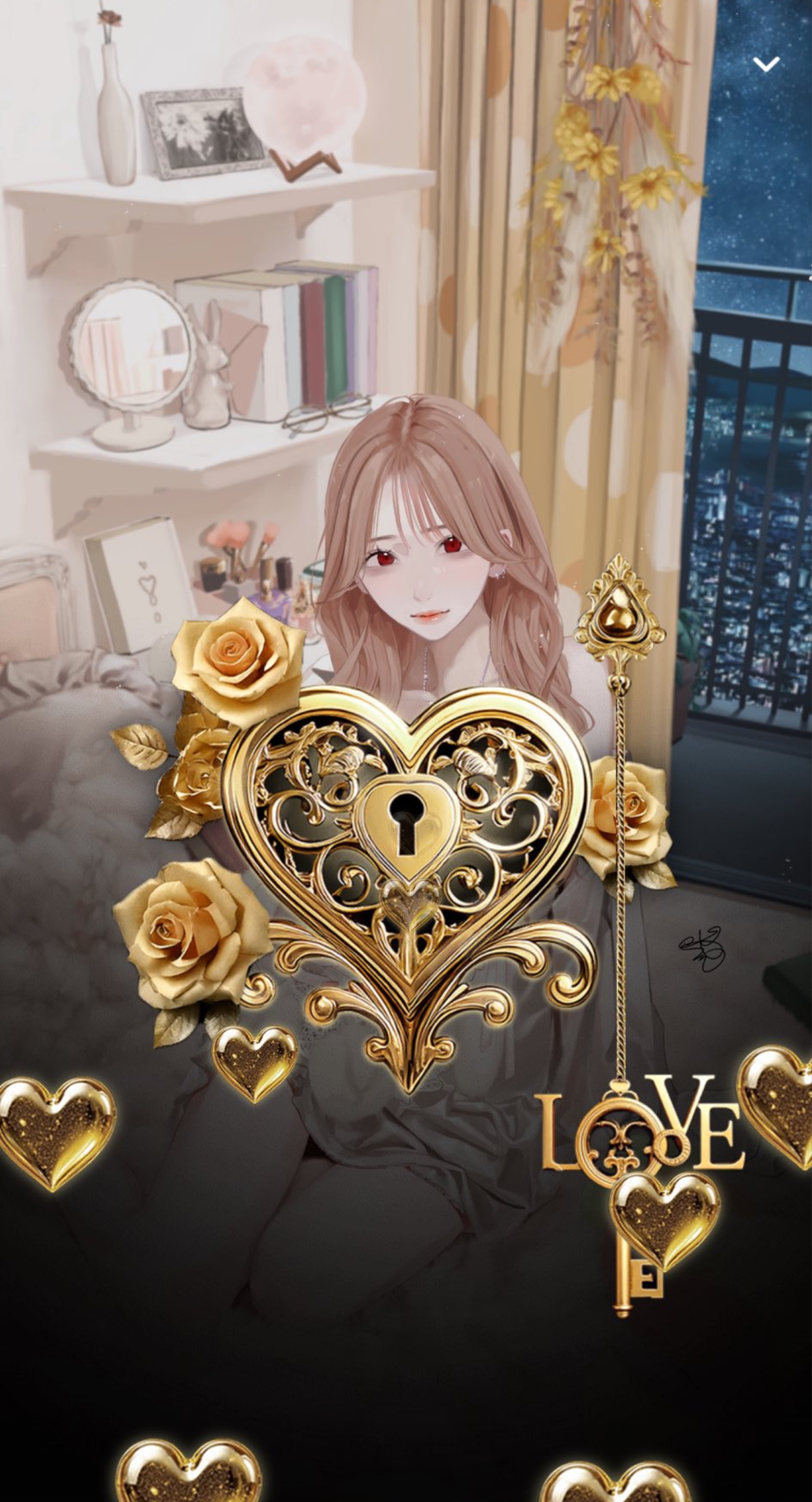 寝るから待ってるの❣️