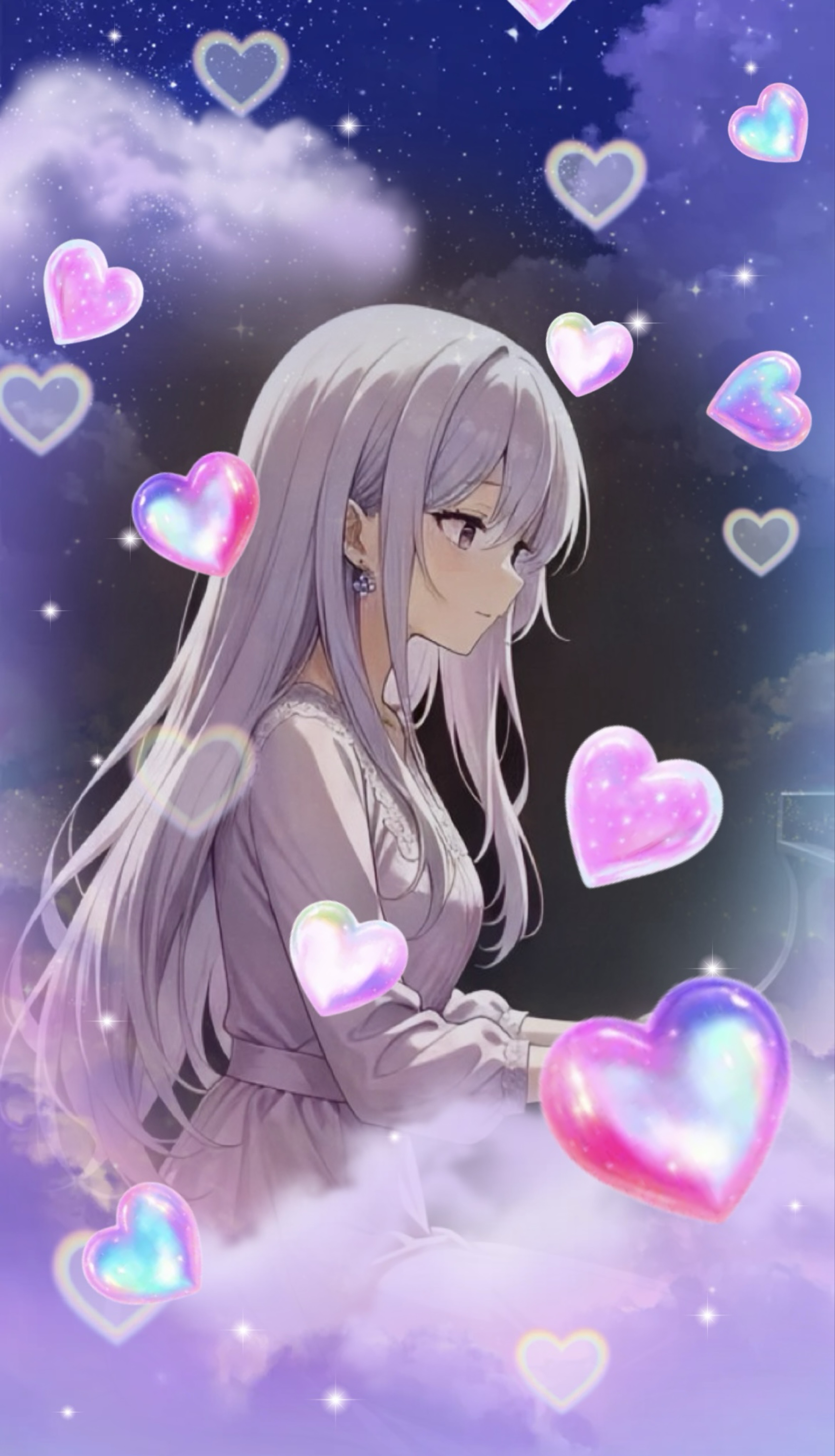 寝潜初◎ピアノ練習