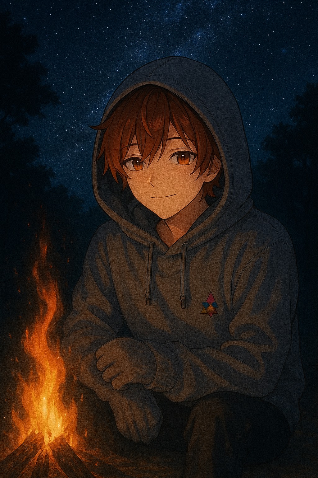 初寝潜◎焚き火の音で寝落ち枠🐴🔥