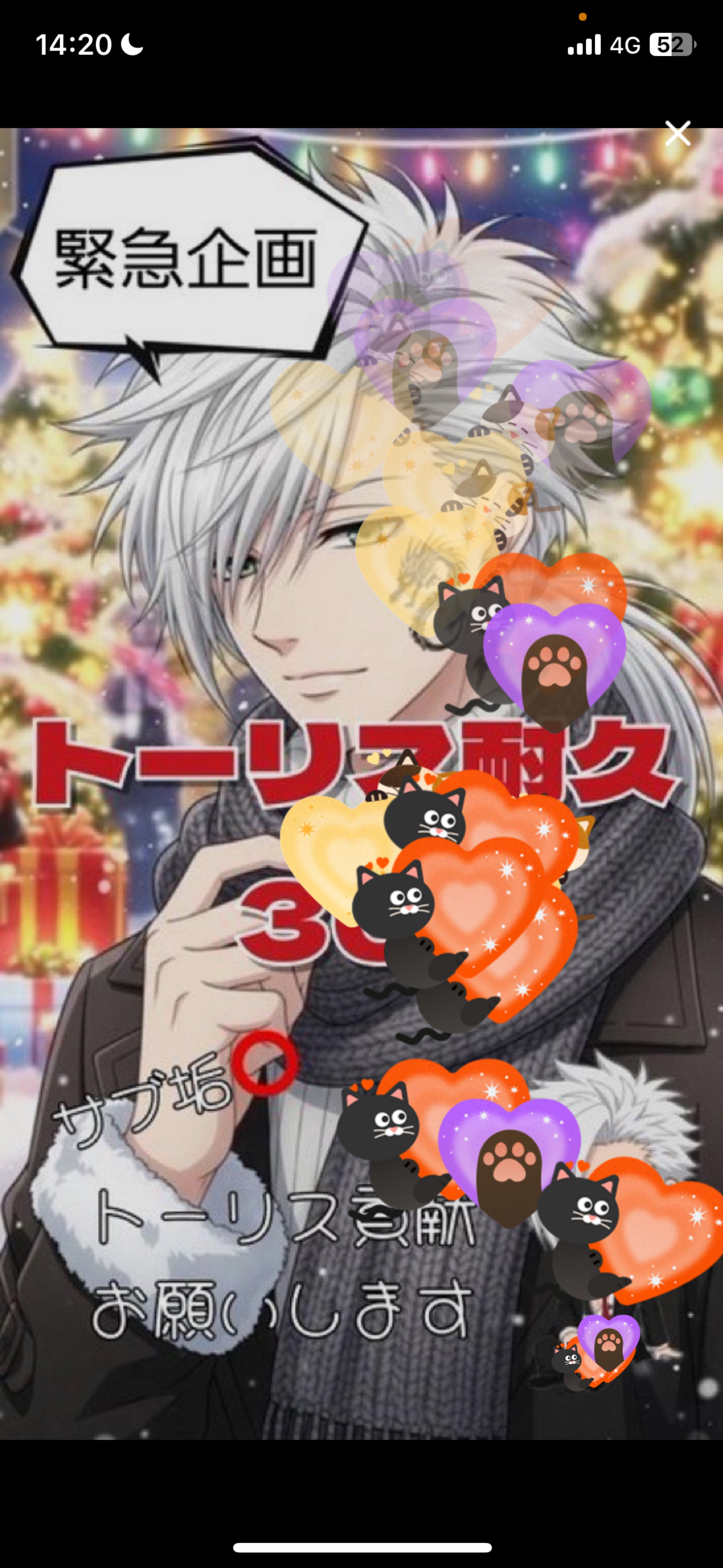 トーリス耐久246きハートいっぱいほし