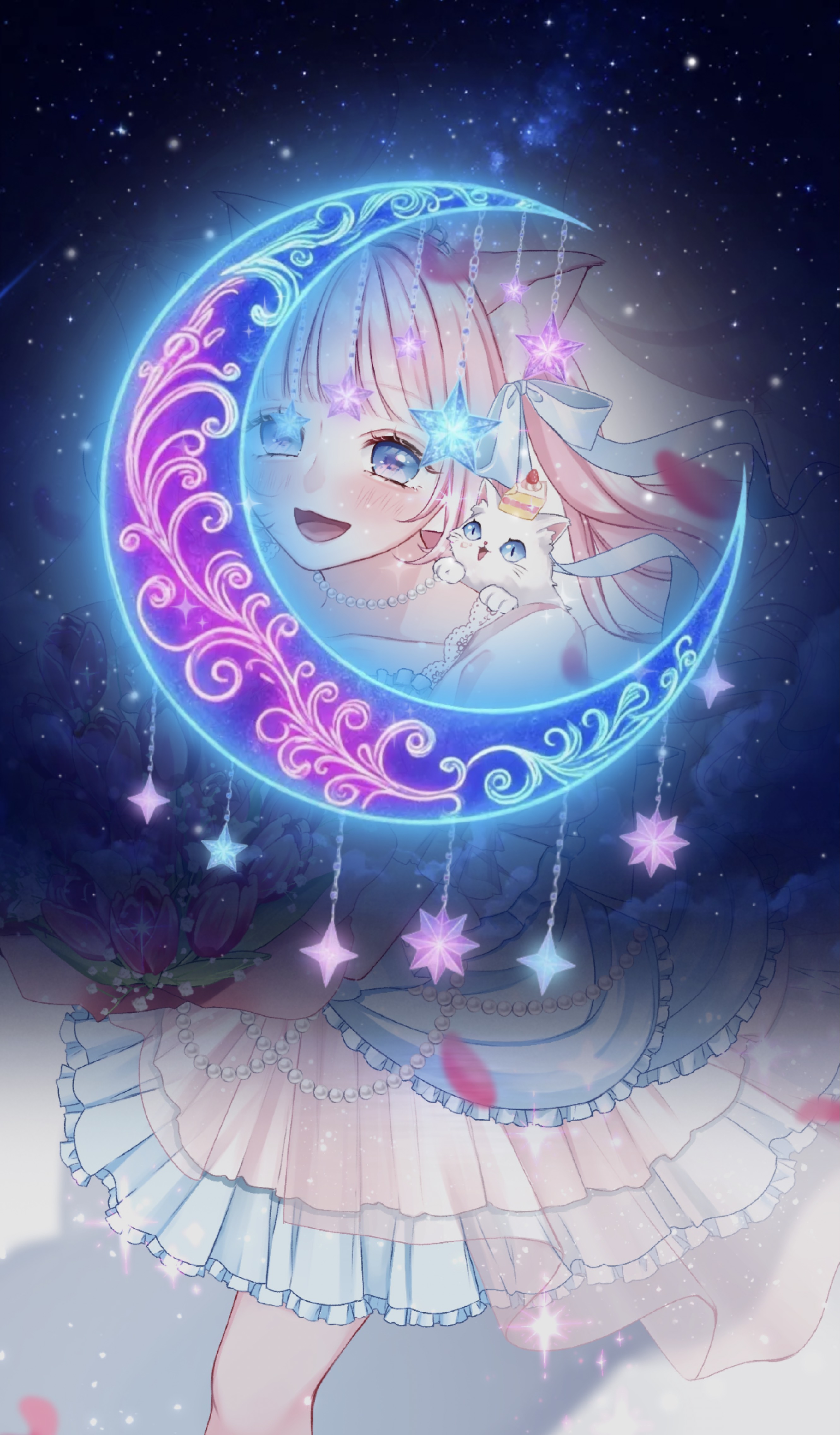 君と私で過ごす夜🌷.*