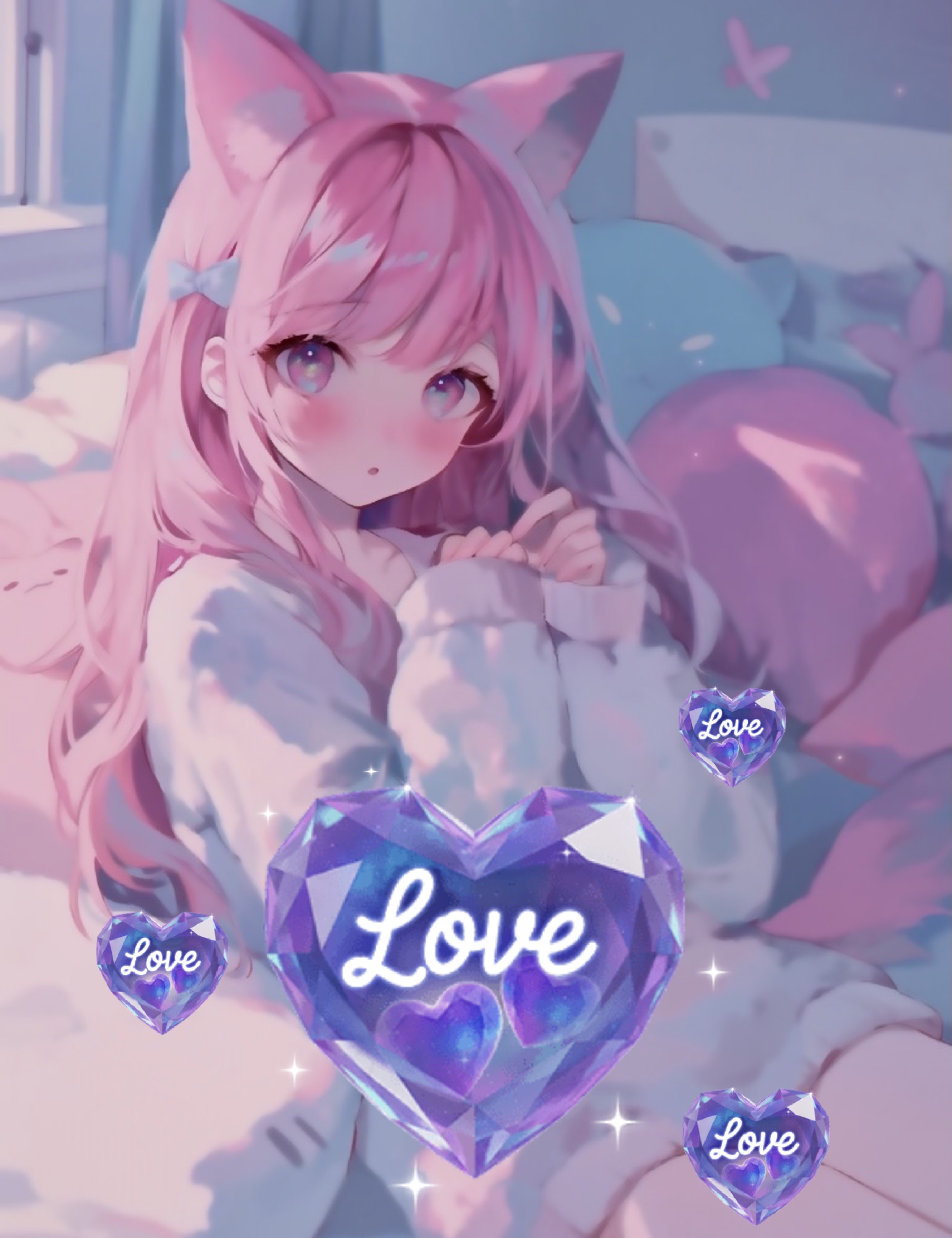 寝れないの？🐈⸒⸒⸒⸒