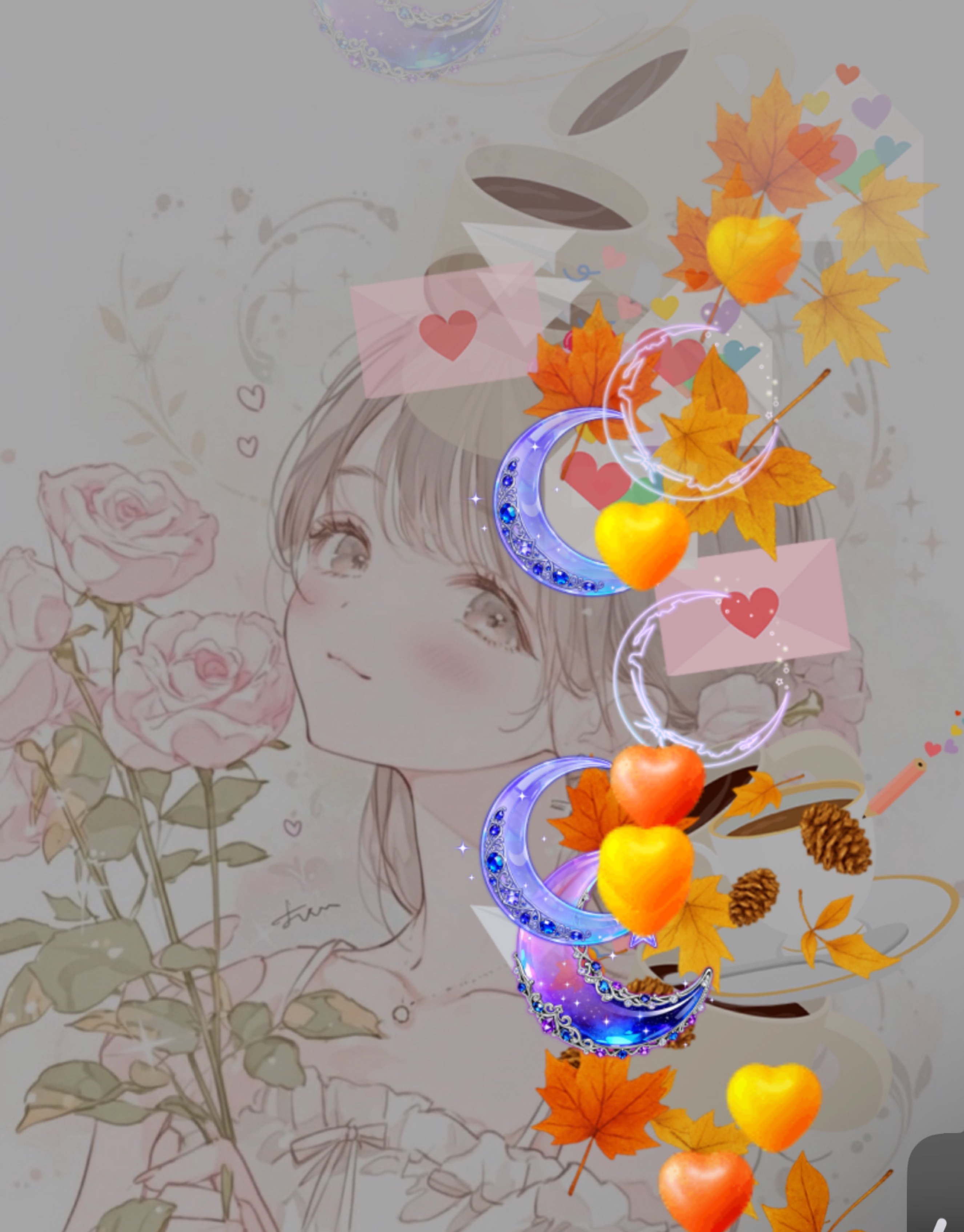 初潜寝◎朝のおともに♡⸝