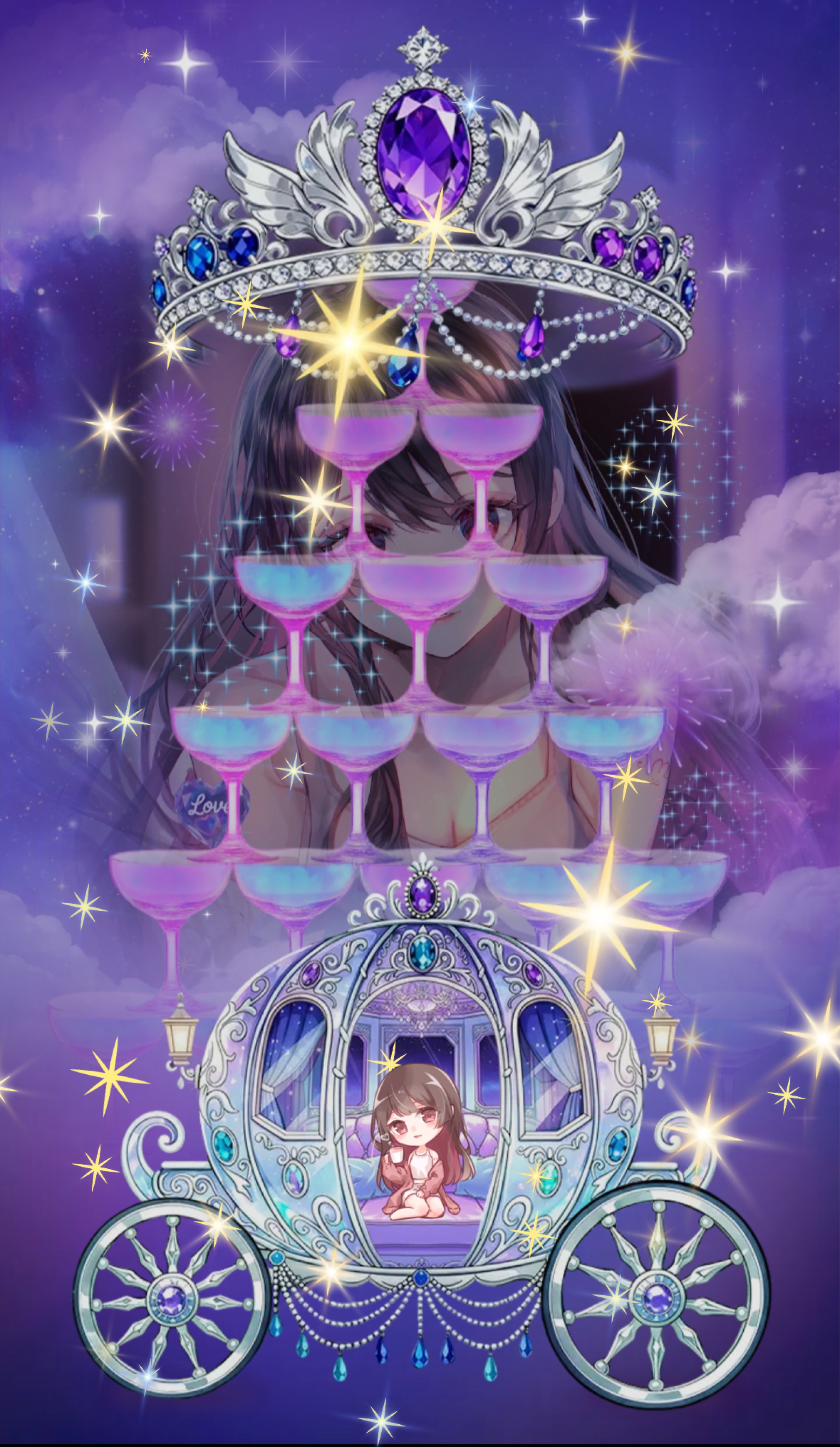 夜の話し相手𐴑